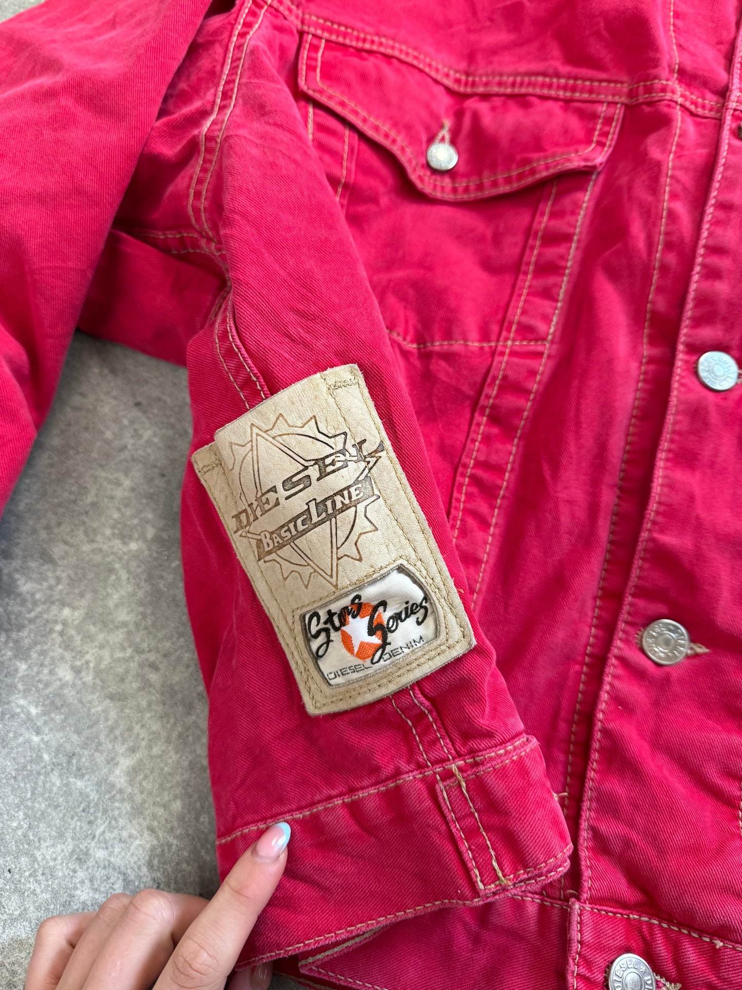 Red Diesel Trucker Jacket (L)