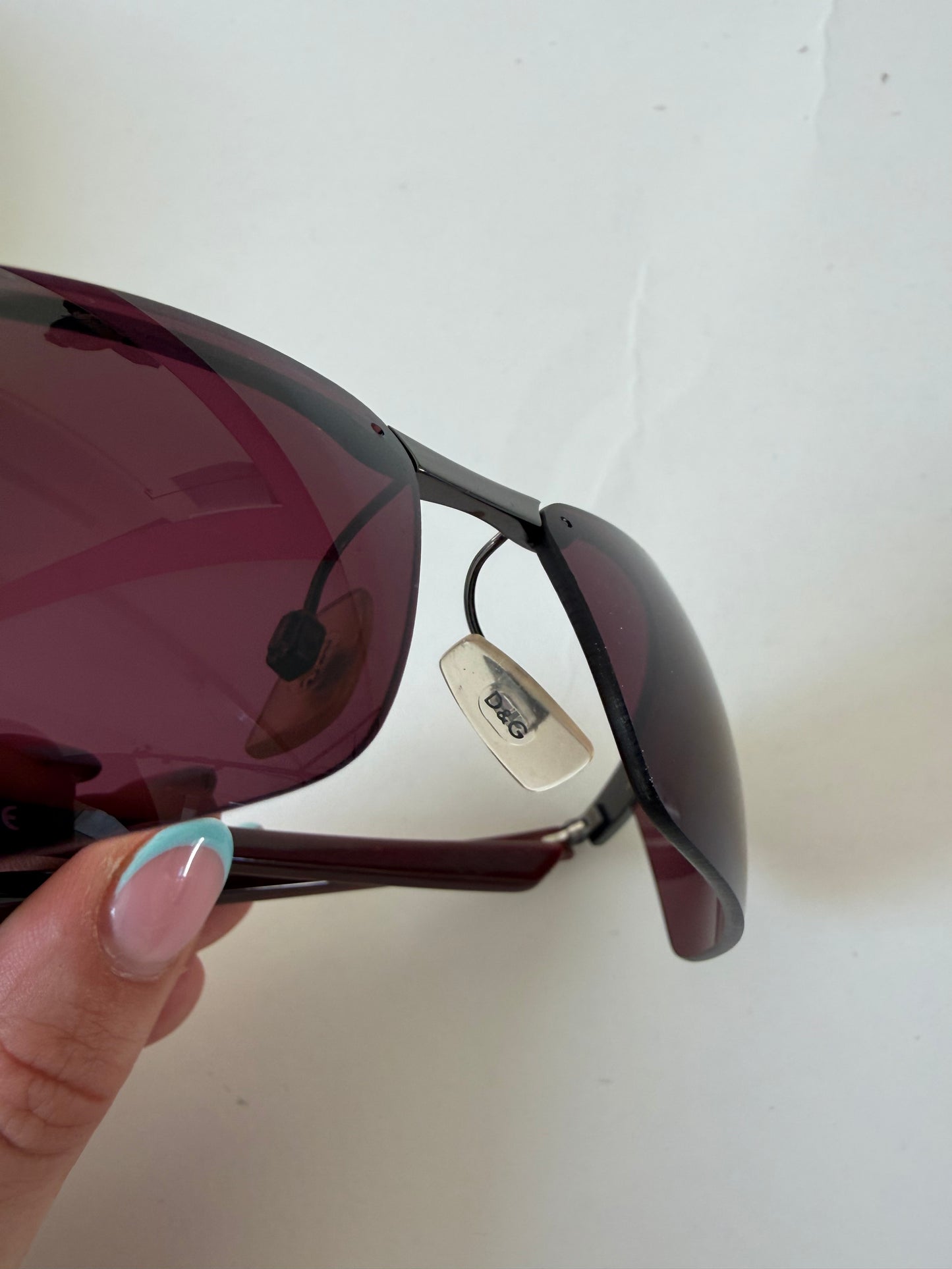 Dolce & Gabbana Red Sunglasses