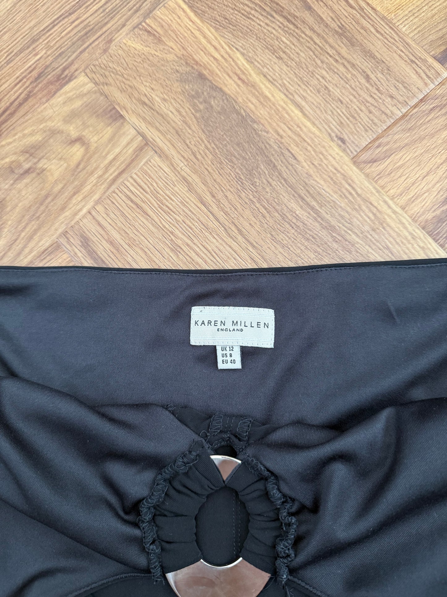 Karen Millen Twist Halterneck Top (UK12)