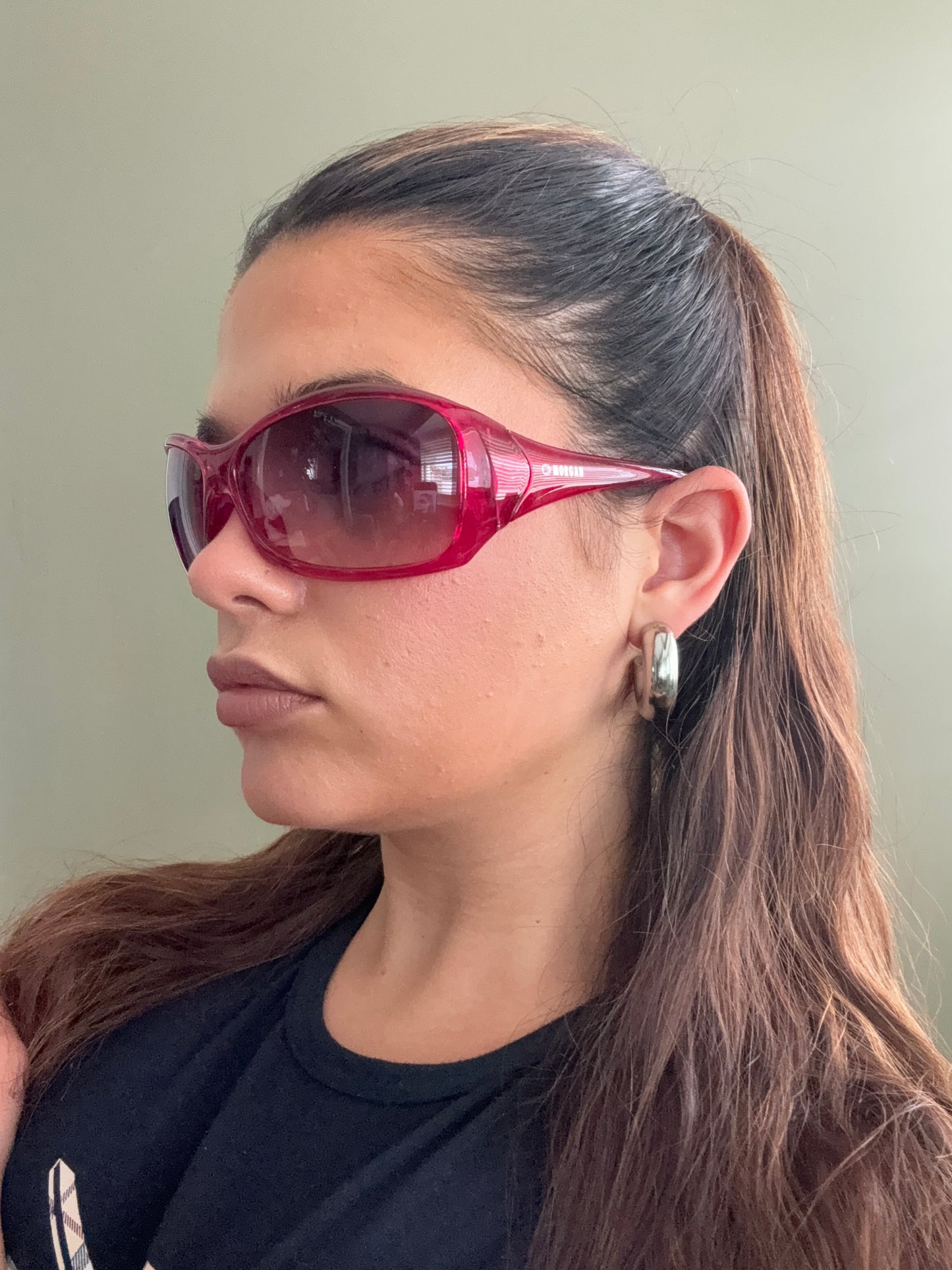 Morgan De Toi Pink Sunglasses
