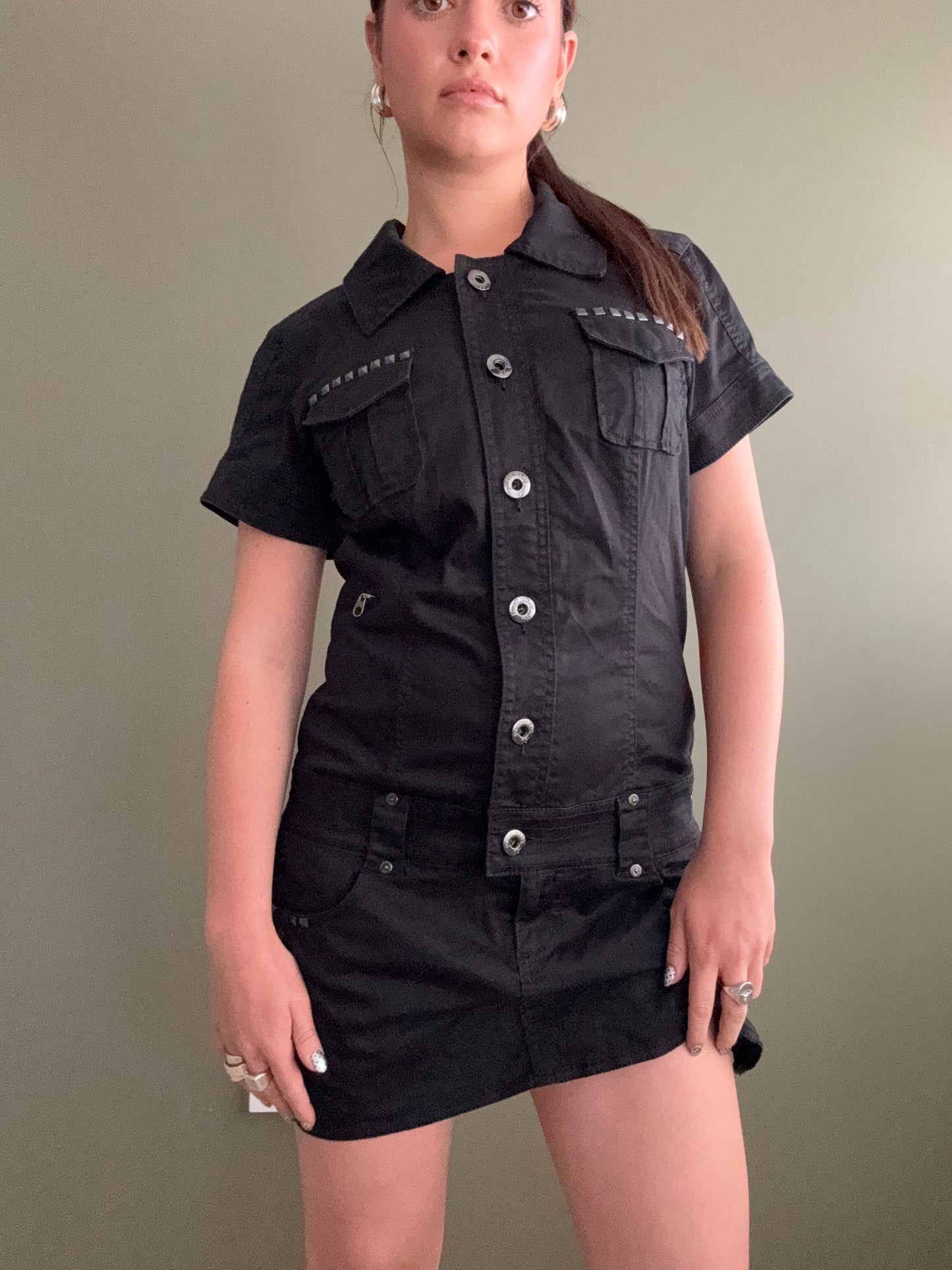 Guess Cargo Mini Dress (L)