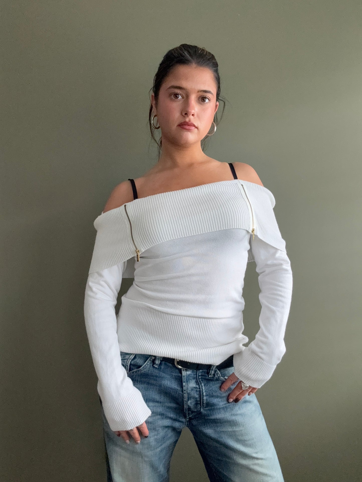 Guess Off The Shoulder Jumper (S)