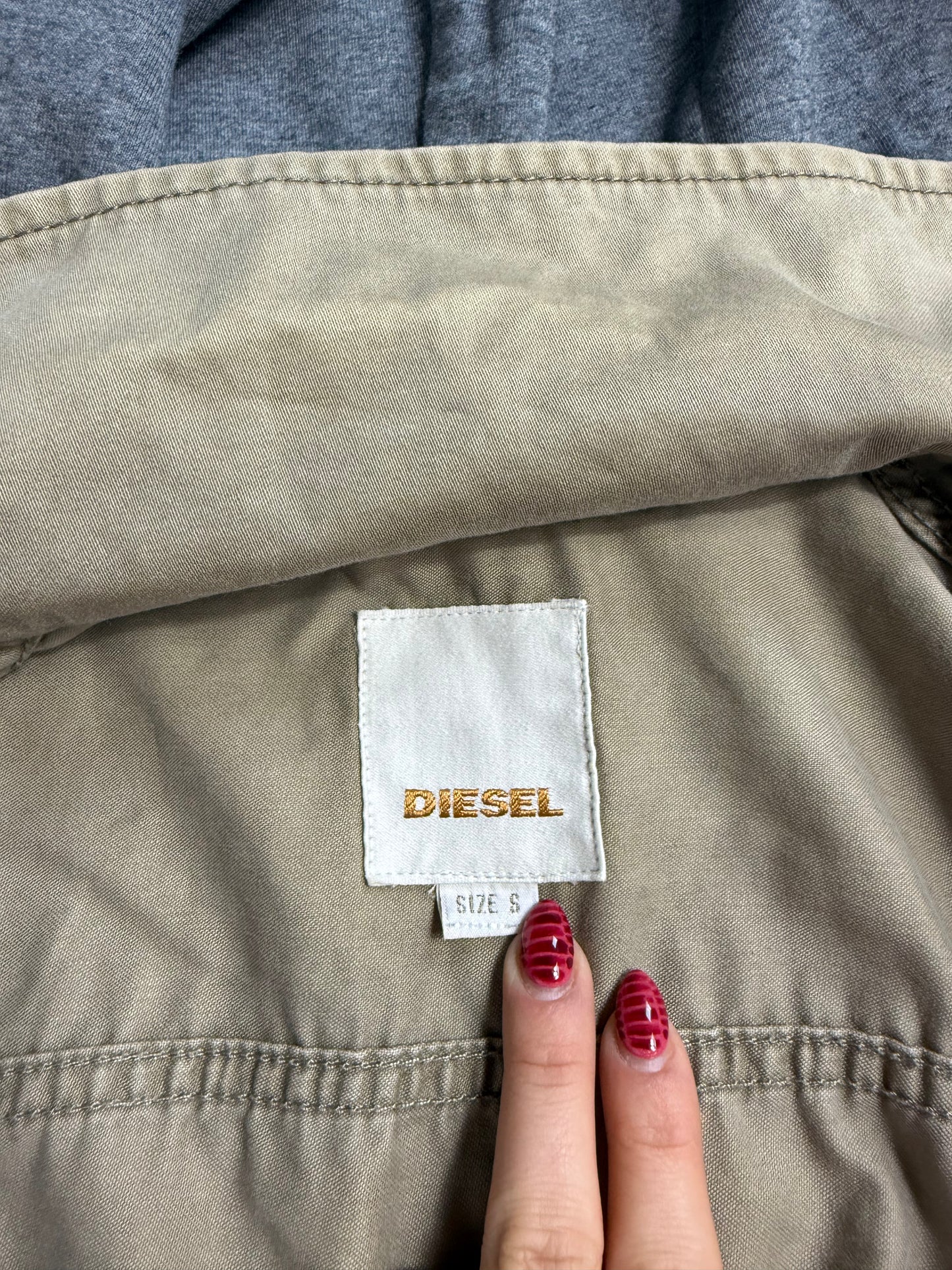 Diesel Hooded Dress (S)