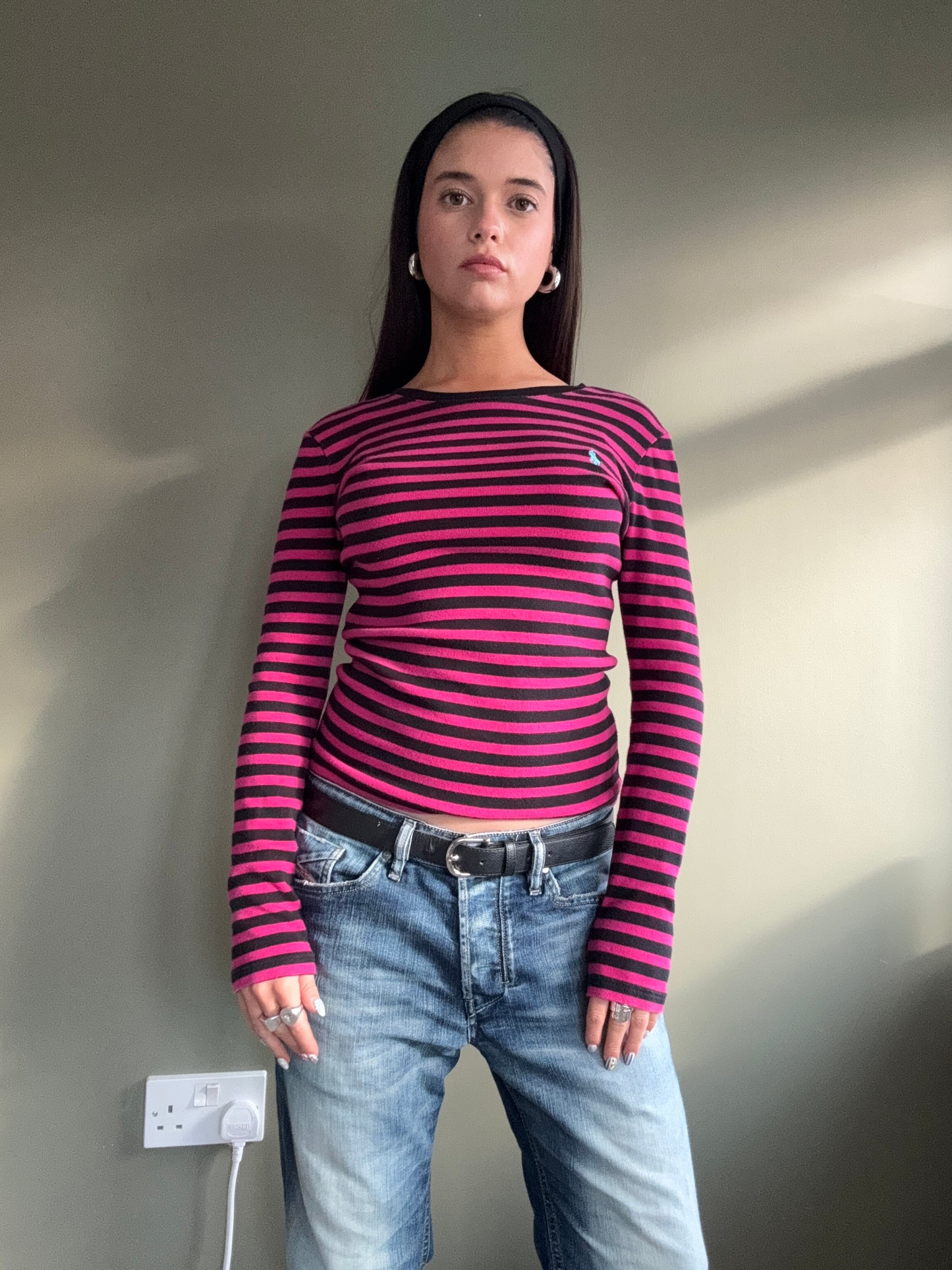 Ralph Lauren Striped Longsleeve (S)