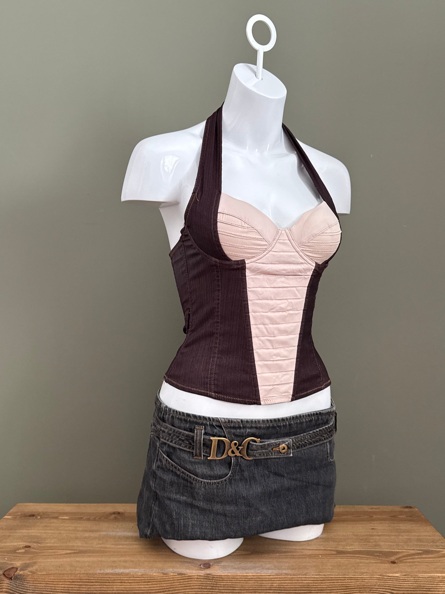 Y2K Corset Top (XS)