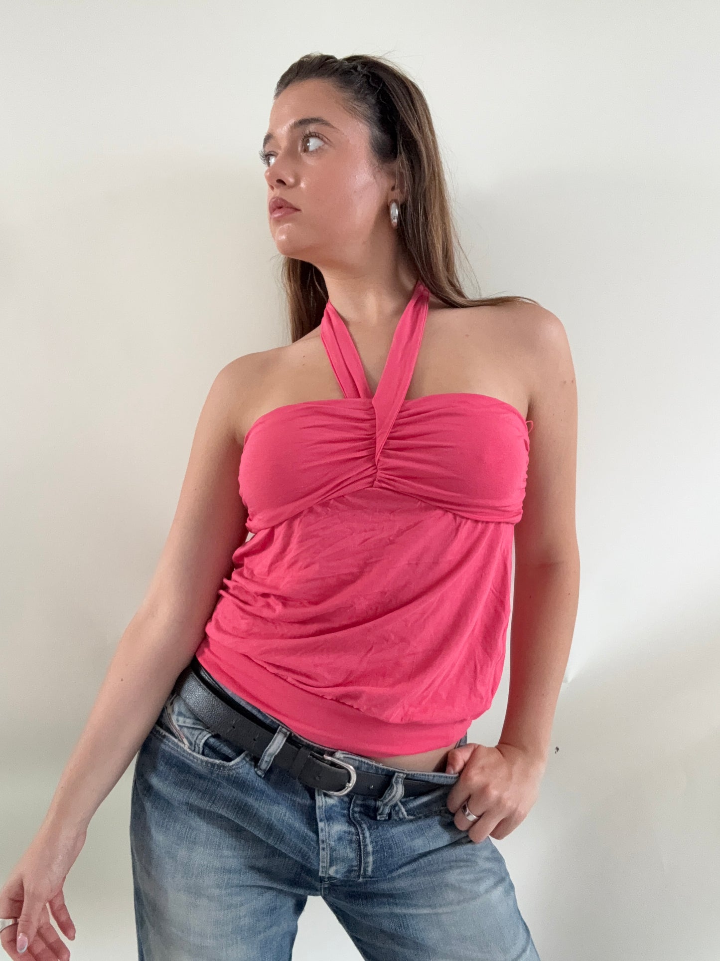 Y2K Halterneck Top (UK12)