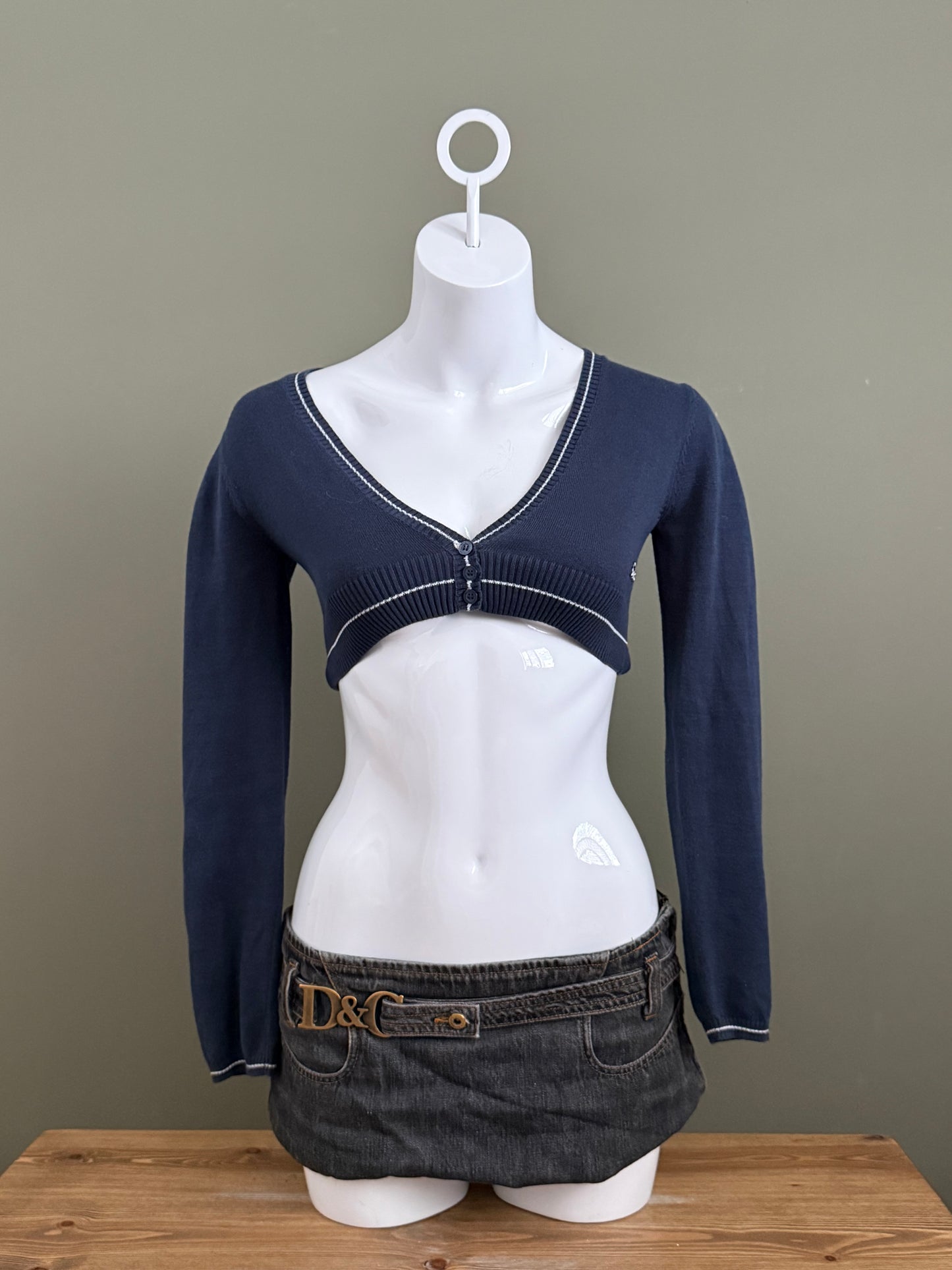 United Colors Of Benetton Cropped Cardigan (S)