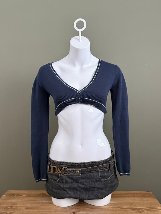 United Colors Of Benetton Cropped Cardigan (S)