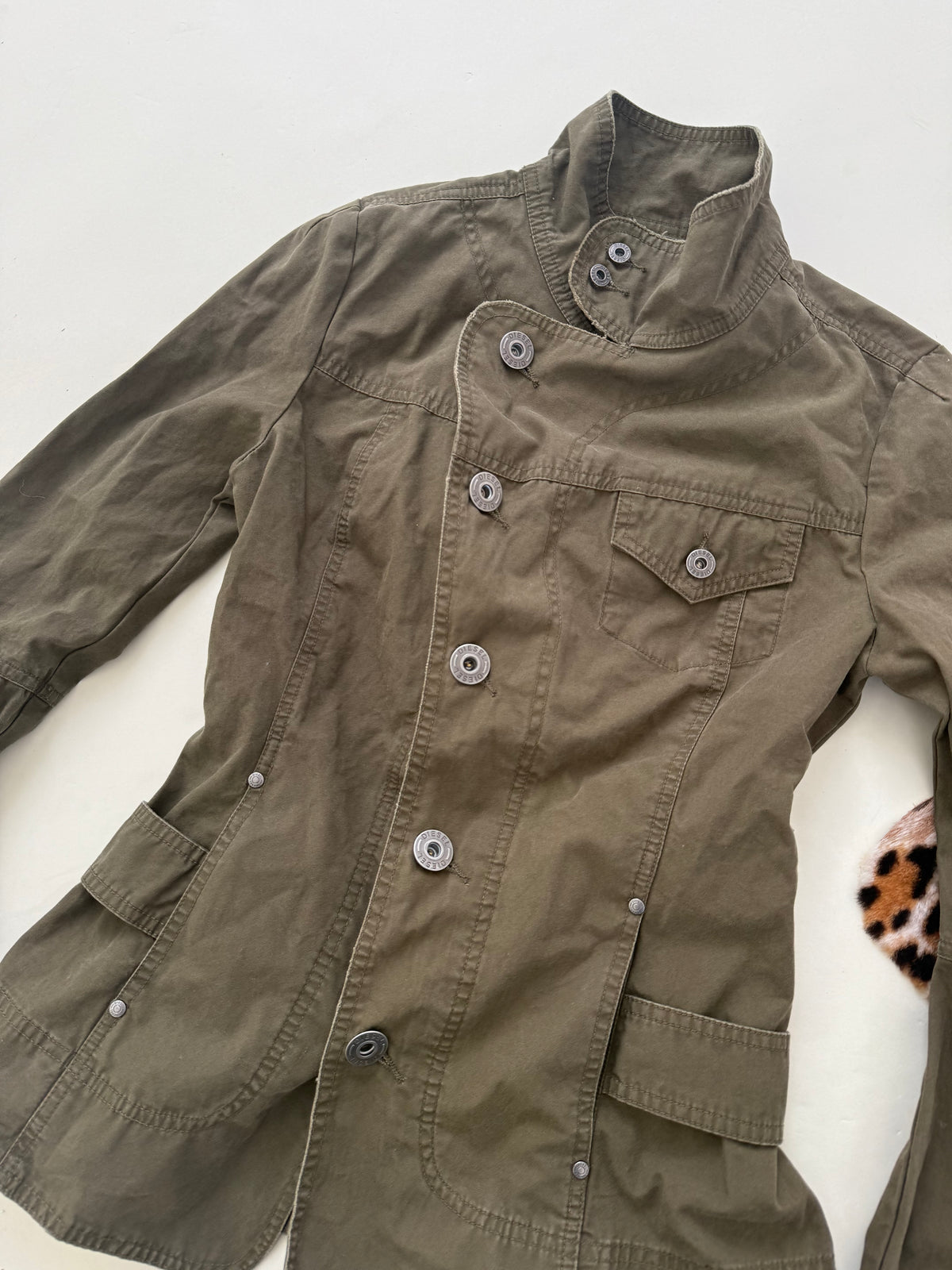 Diesel Asymmetric Fitted Jacket