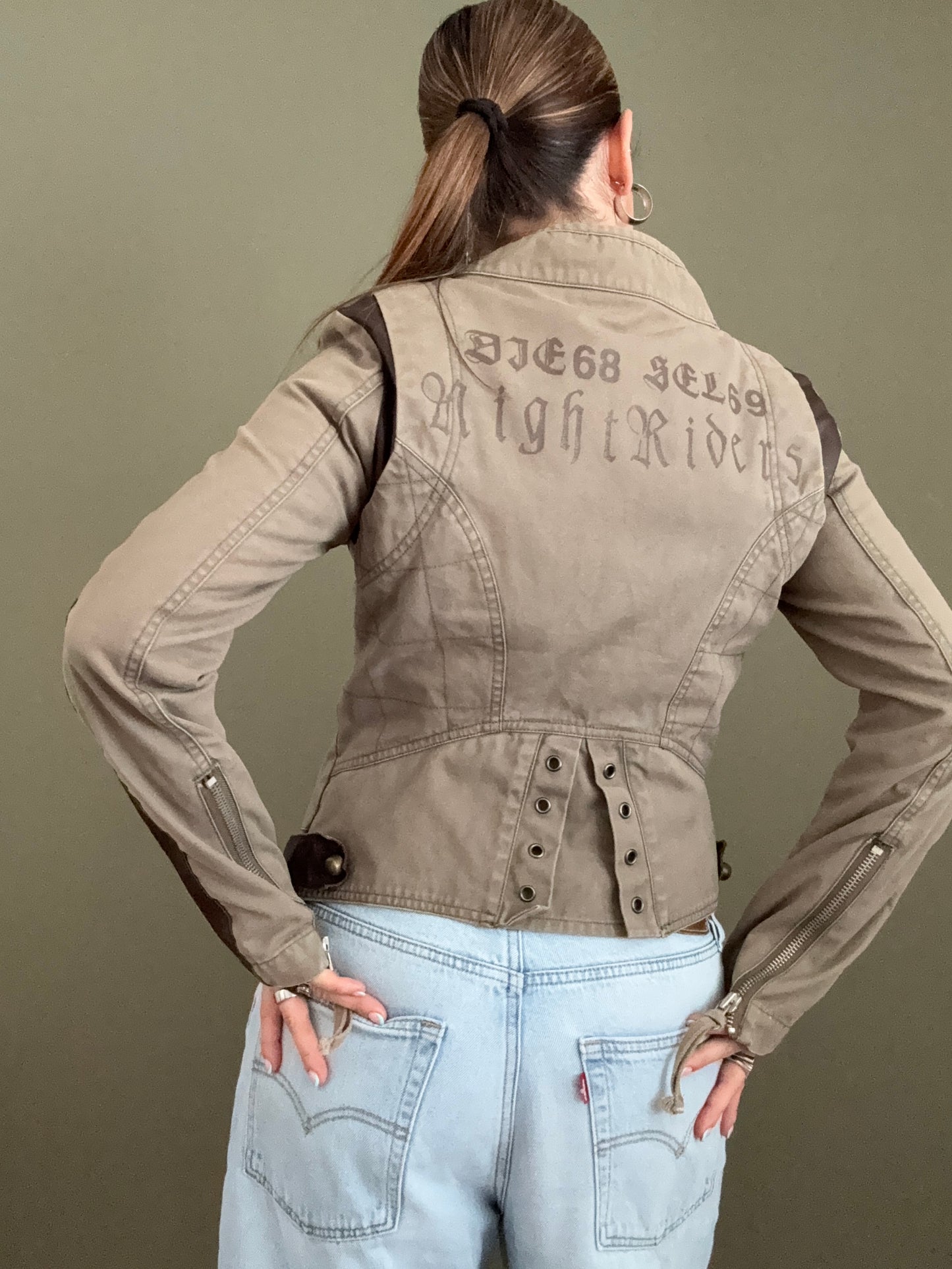 Vintage Diesel Fitted Jacket (M)