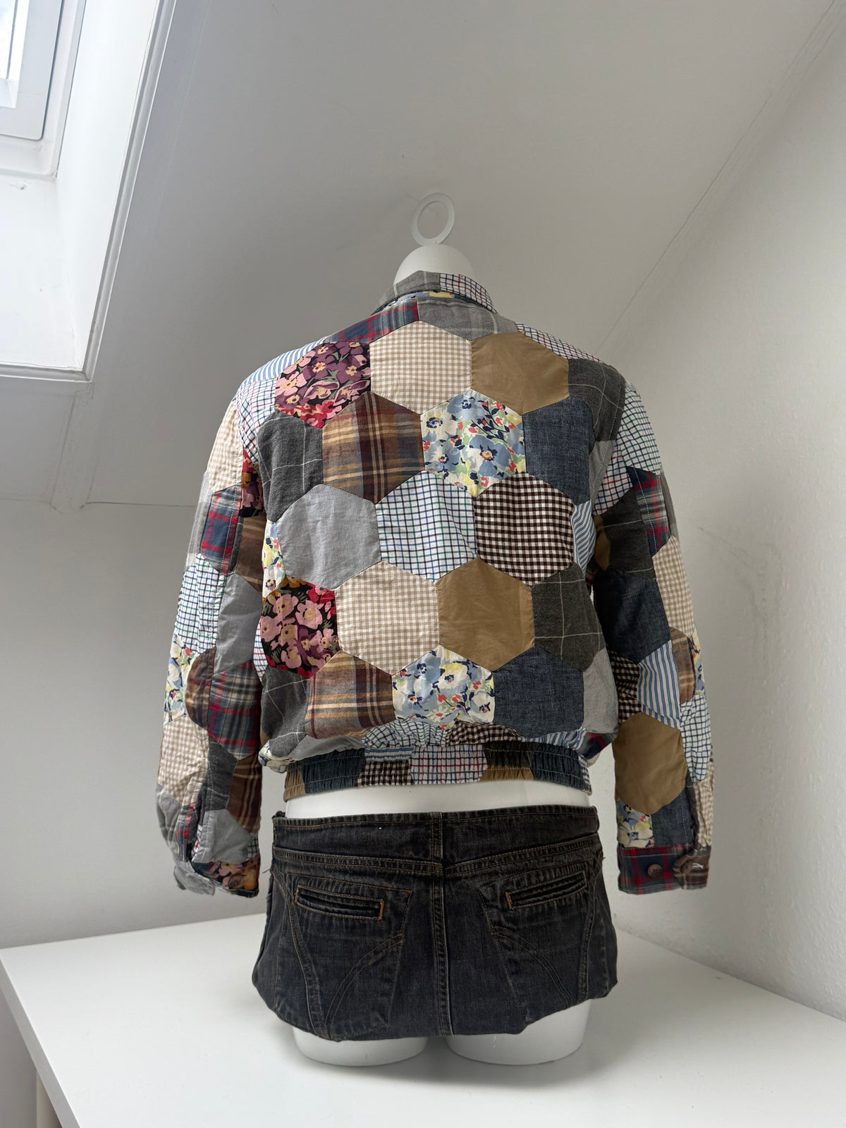 Polo Ralph Lauren Patchwork Bomber Jacket (S)