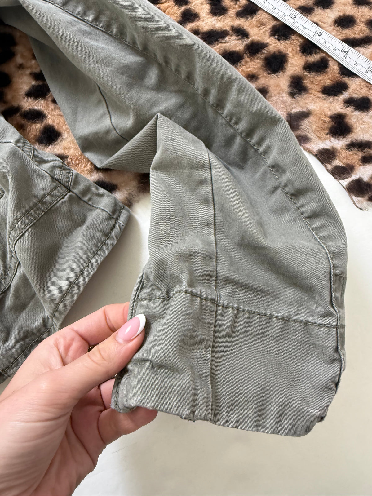 Khaki Military Jacket (UK12)