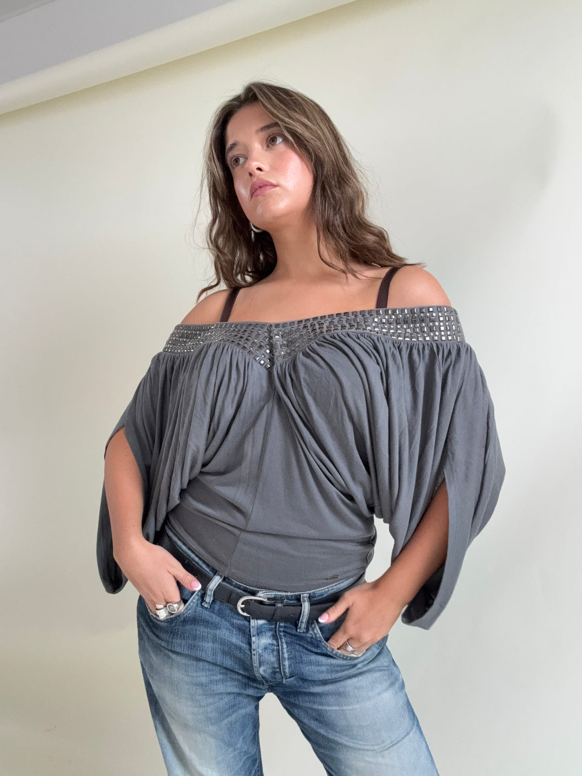 Batwing Guess Top (L)