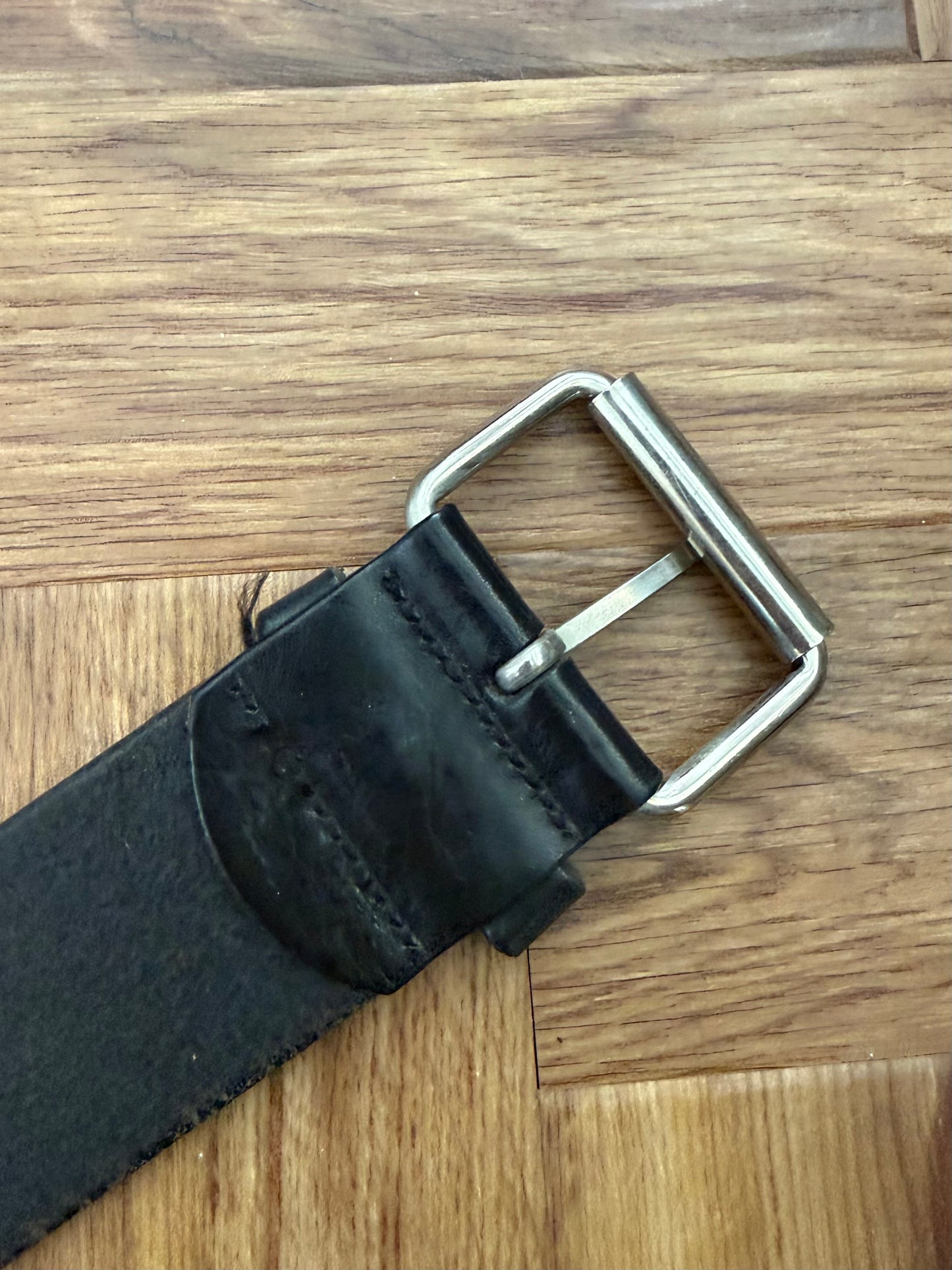 Allsaints Rocks leather Studded Belt (S)
