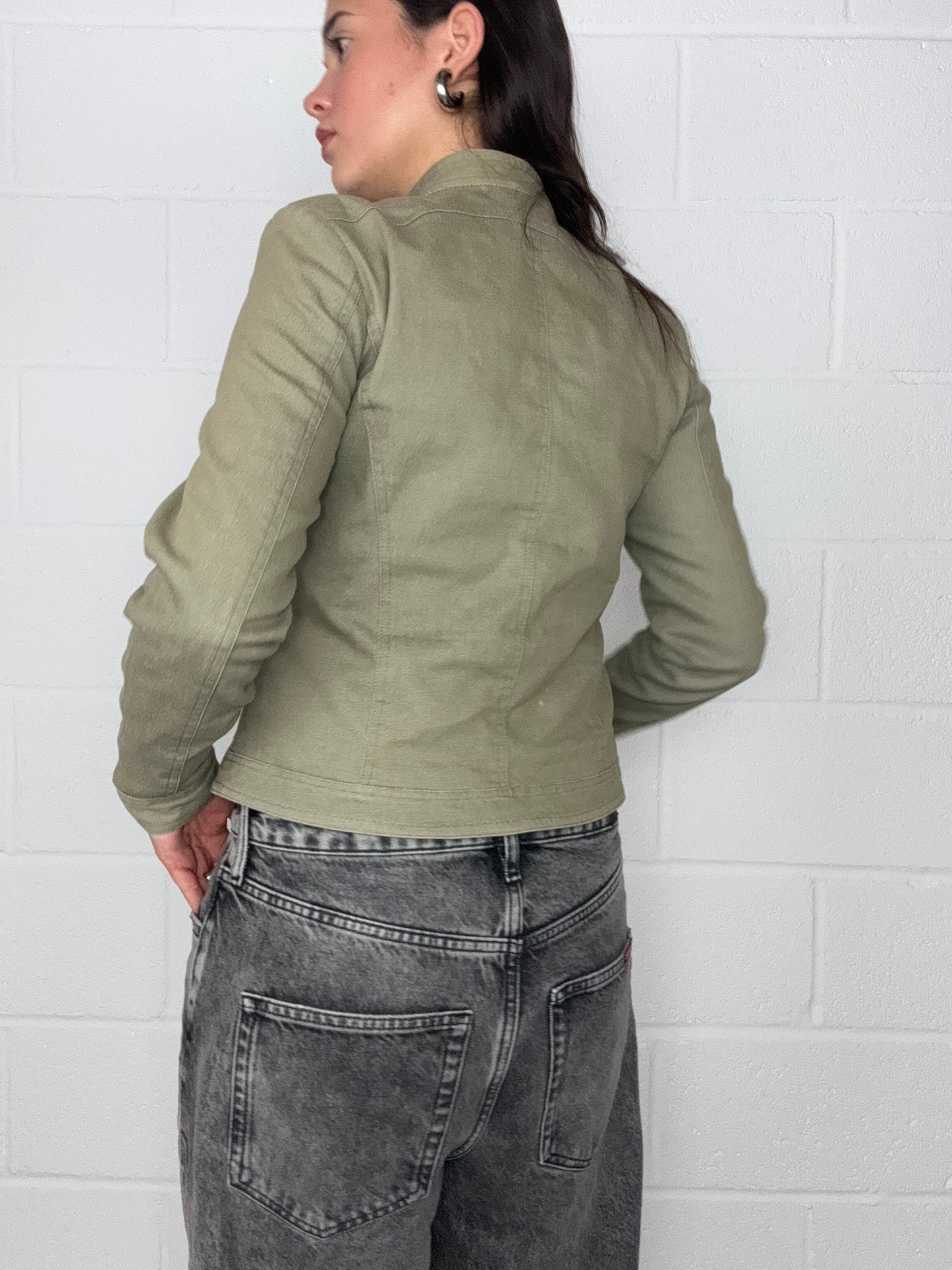 Khaki Utility Jacket (UK10)