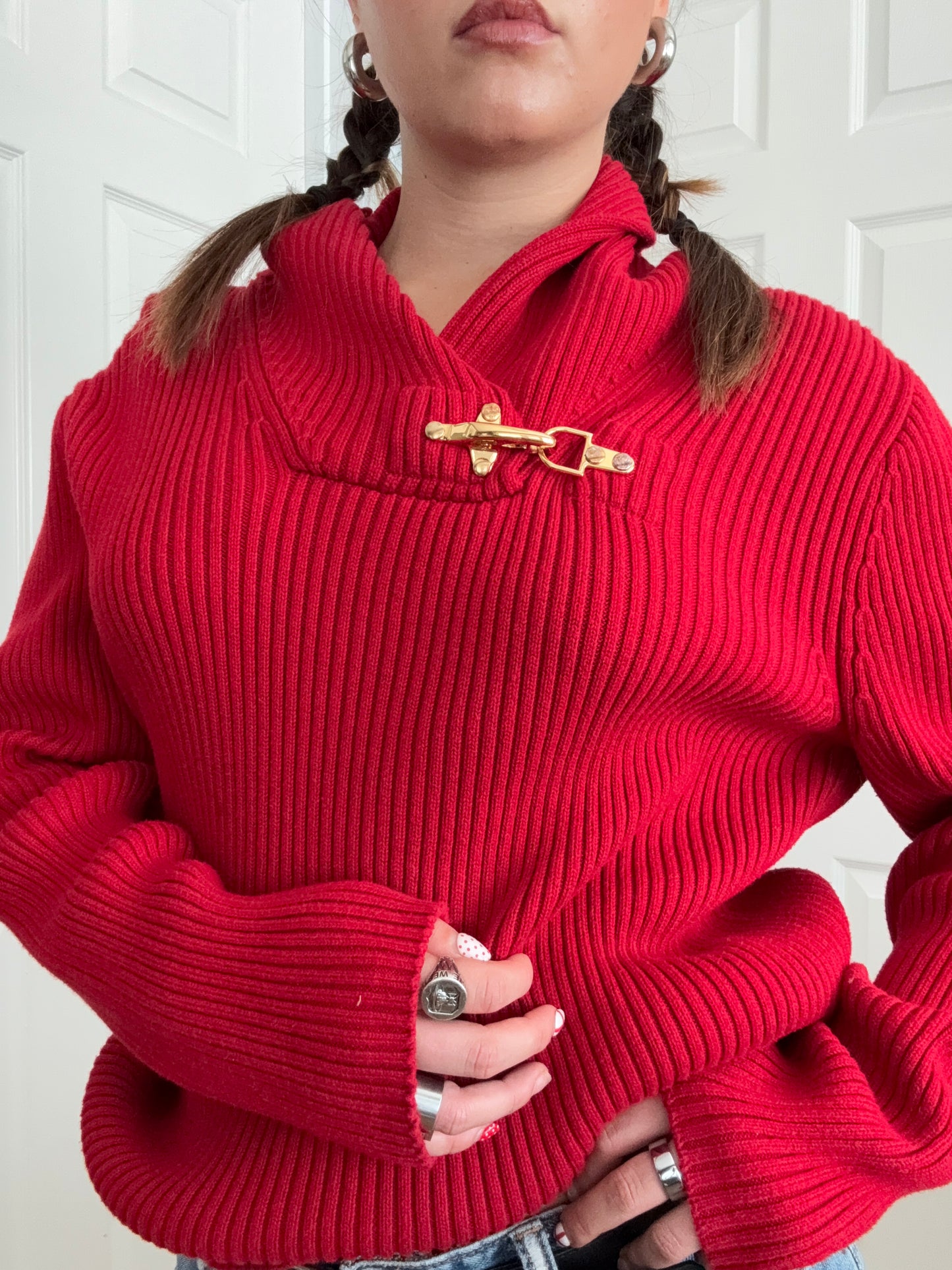 Ralph Lauren Knit Fisherman Hook Jumper (XXL)