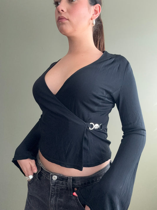Karen Millen Wrap Top (UK8)