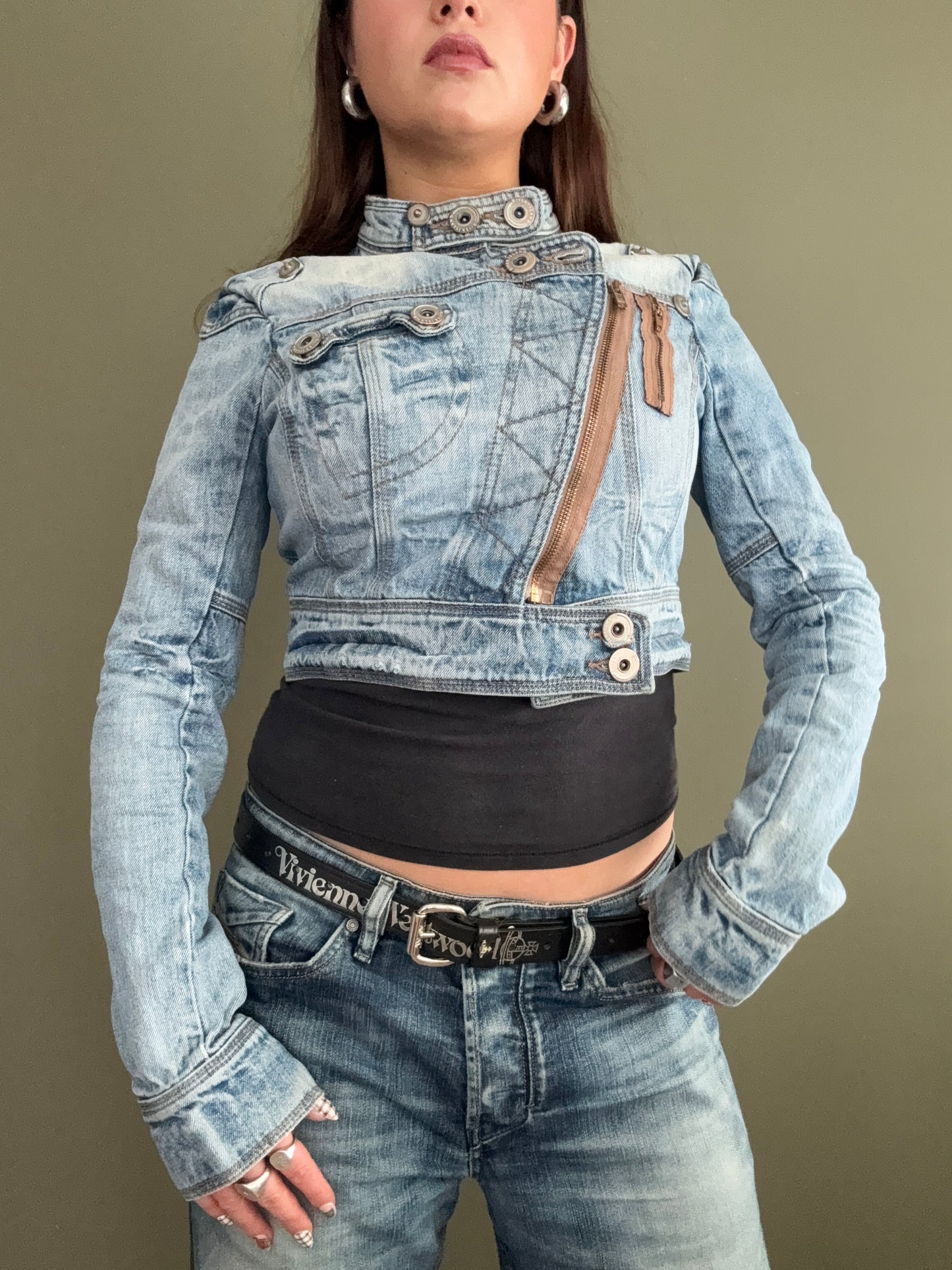 Corset Denim Jacket (UK12)