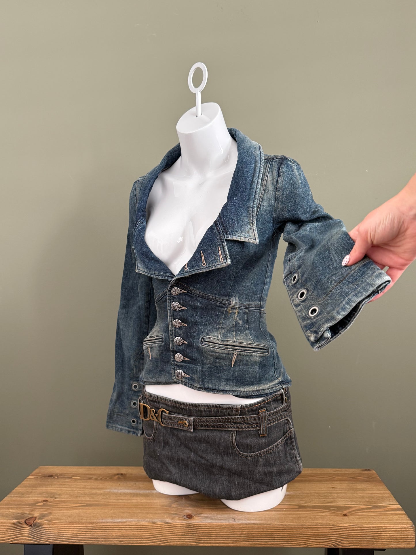 Diesel Denim Military Jacket (S)
