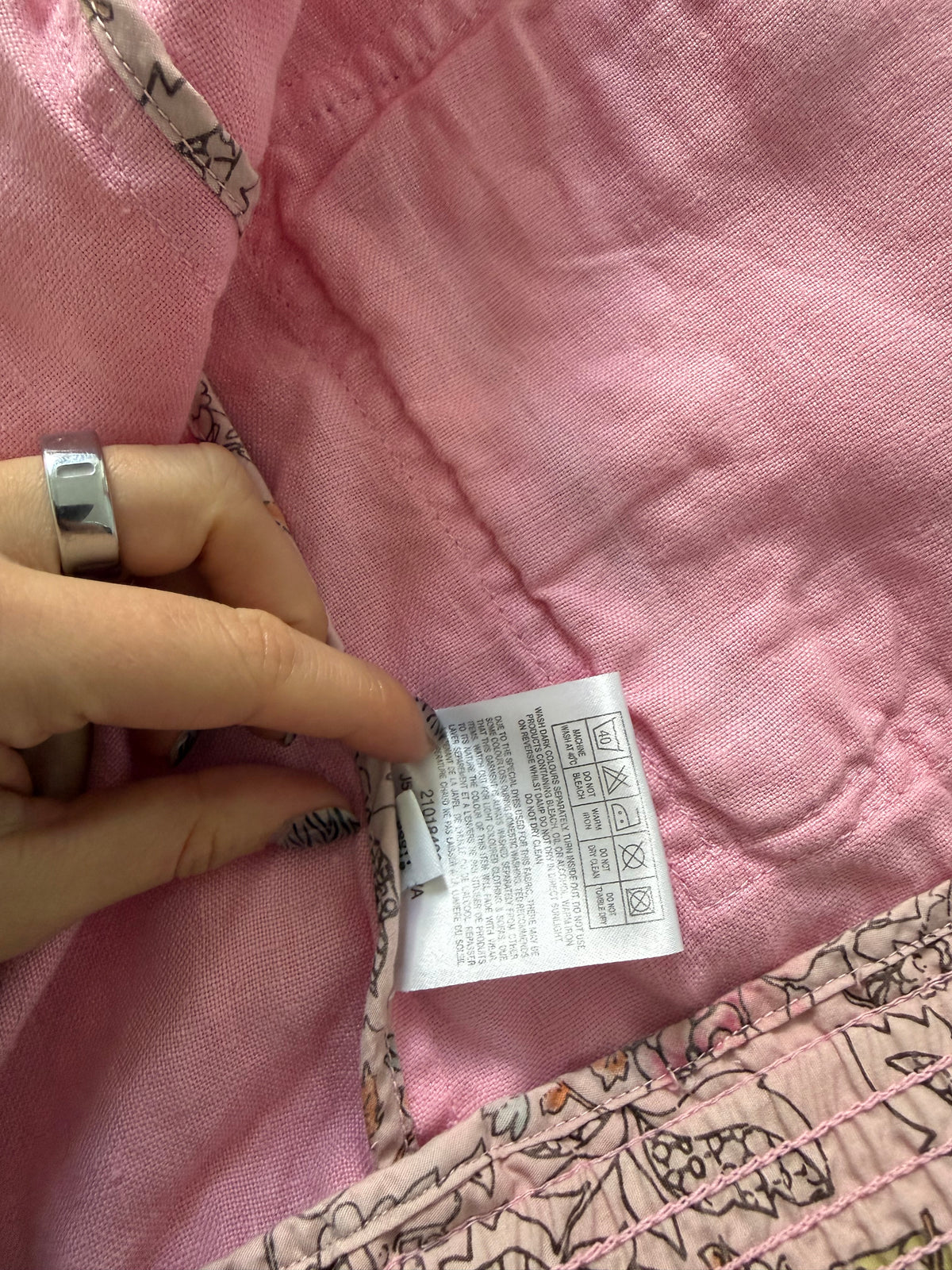 Ted Baker Pink Linen Jacket (UK8)