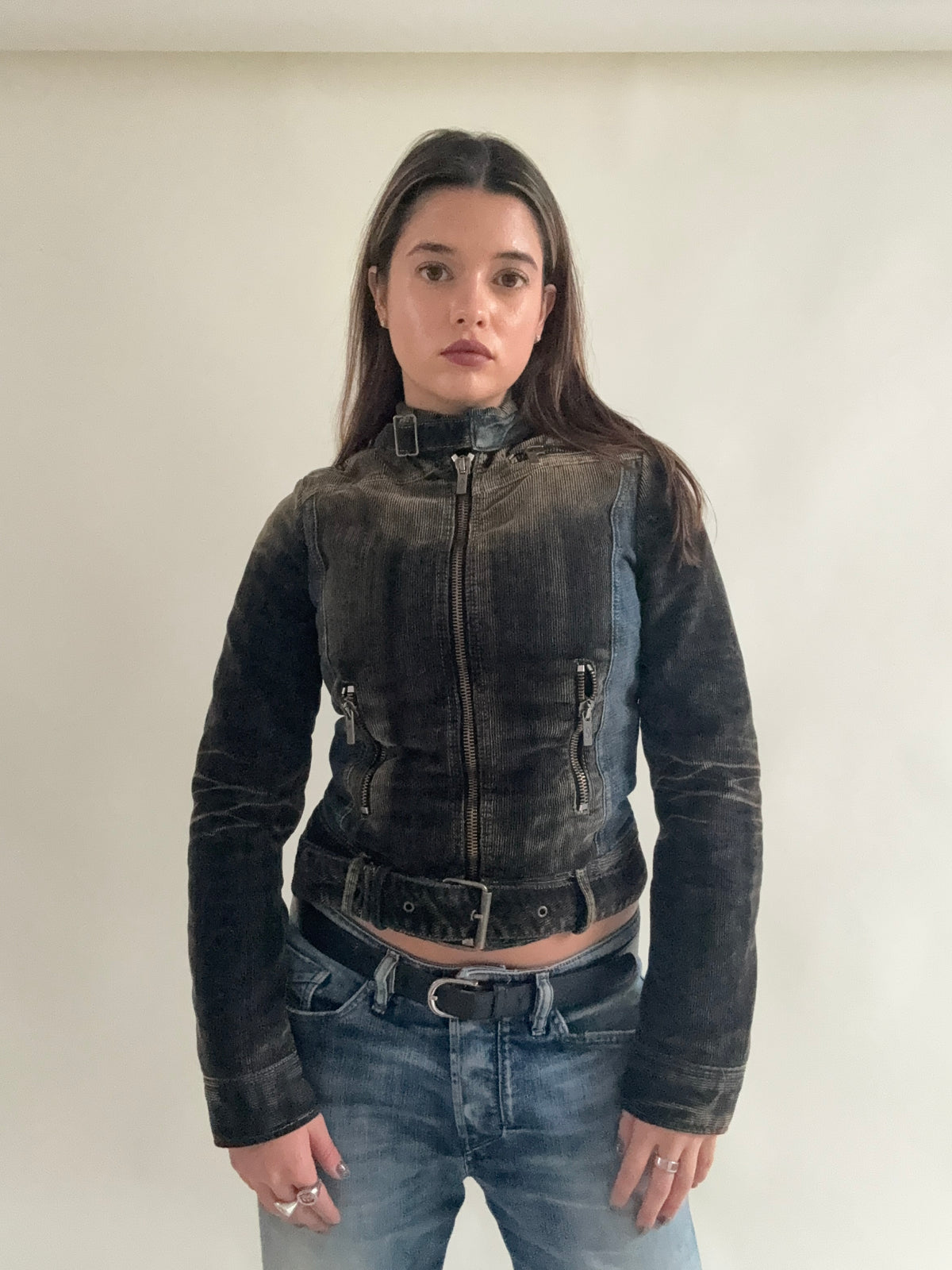Vintage Diesel Buckle Jacket (S)