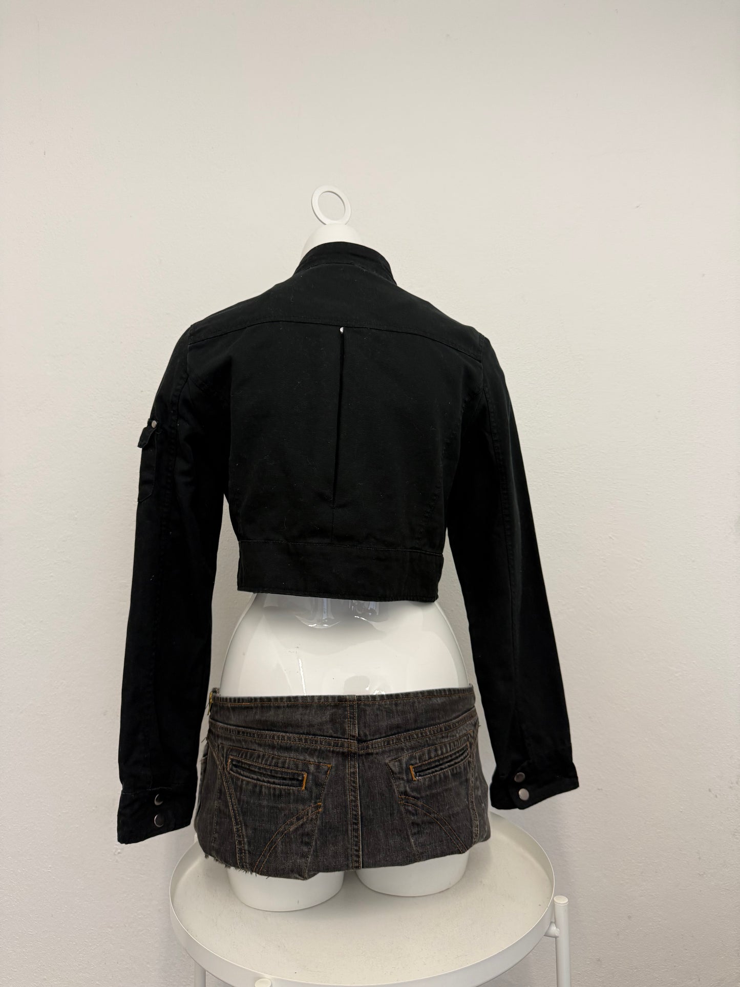 Cropped Studded Jacket (UK12)