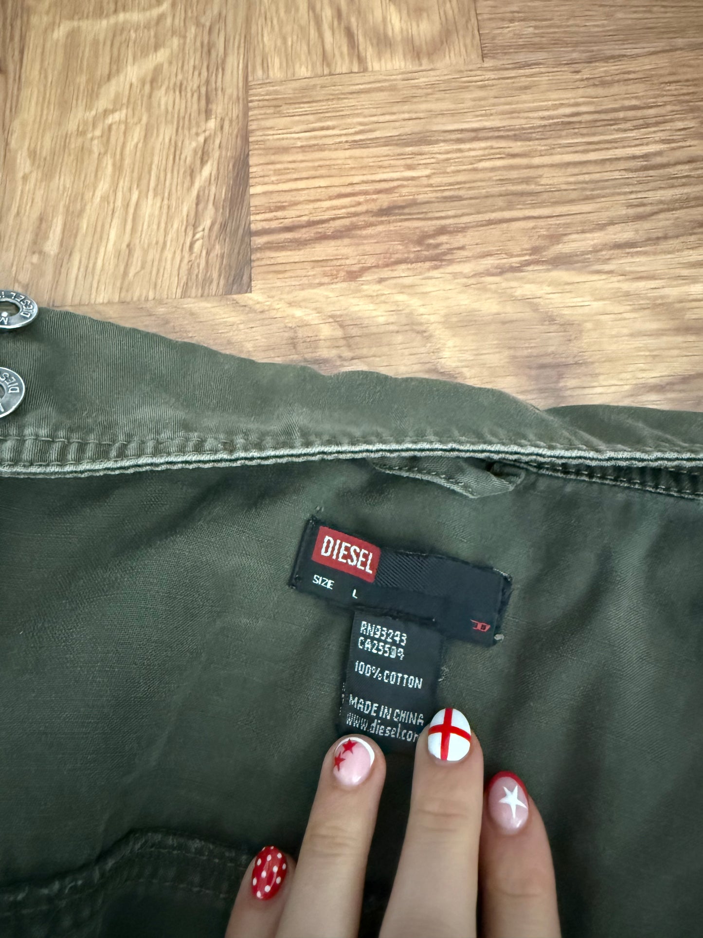 Diesel Khaki Corset Jacket (L)