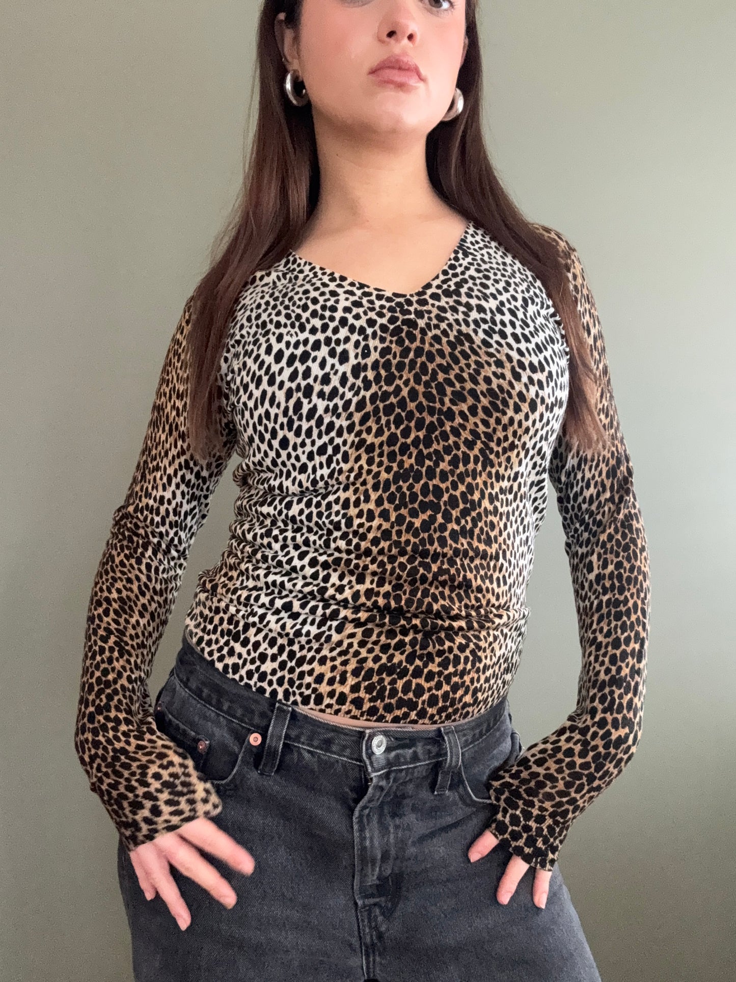 Dolce and Gabbana Leopard Jumper (S)