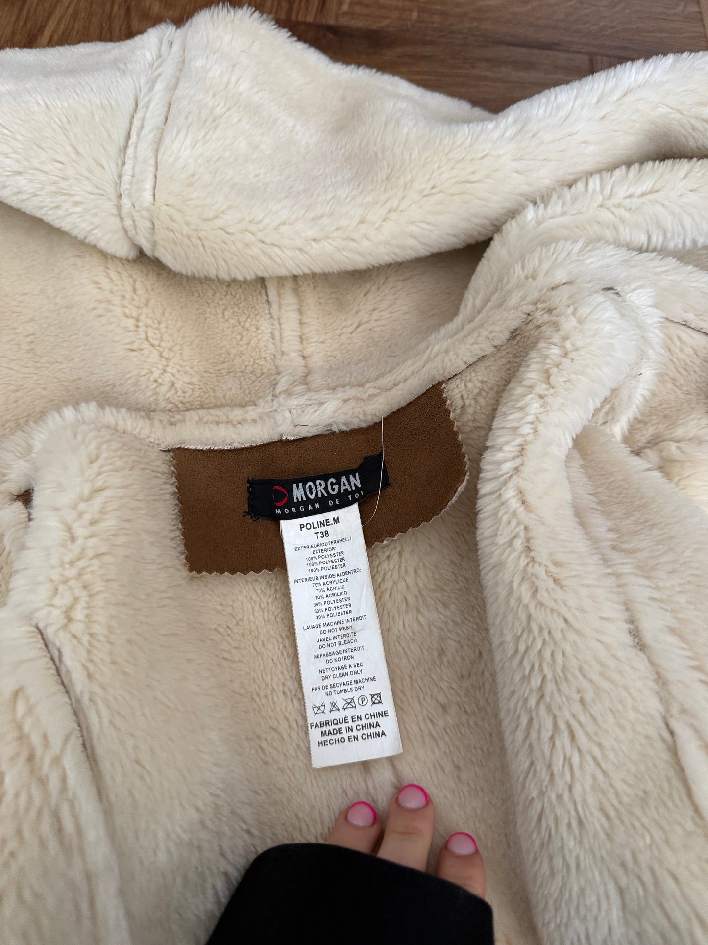 Morgan De Toi Faux Fur Jacket (S)