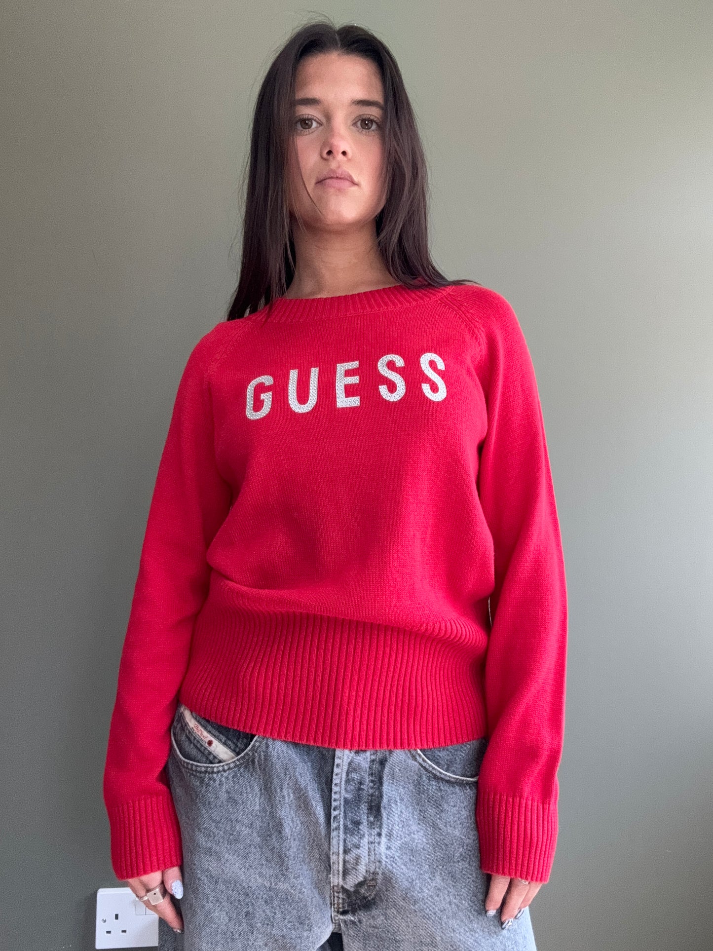 Guess Knit Jumper (L)
