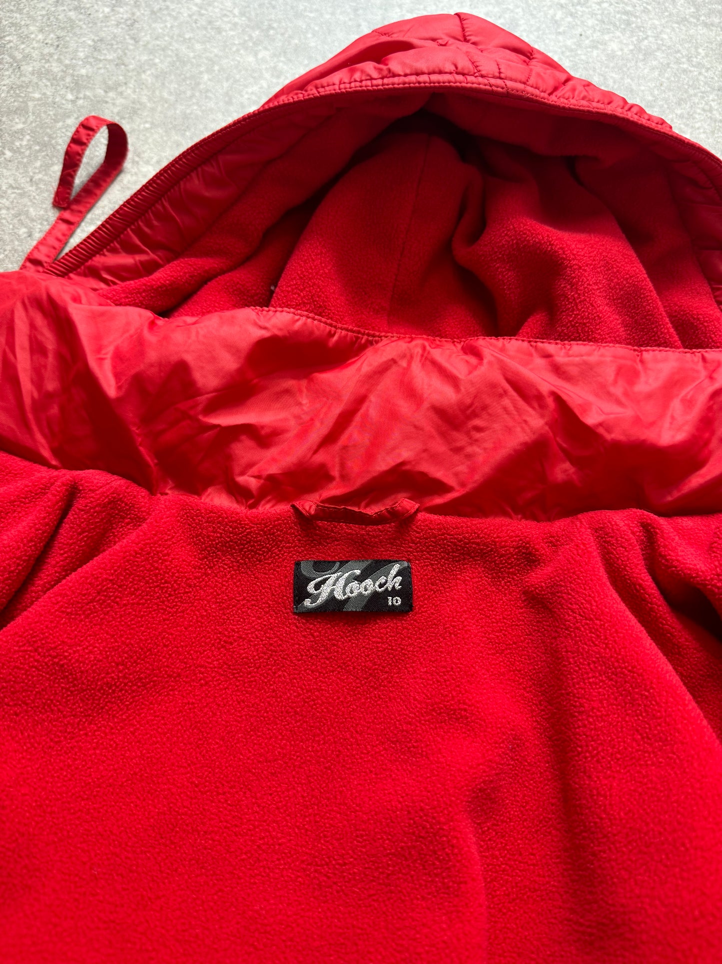 Red Hooch Puffer Jacket