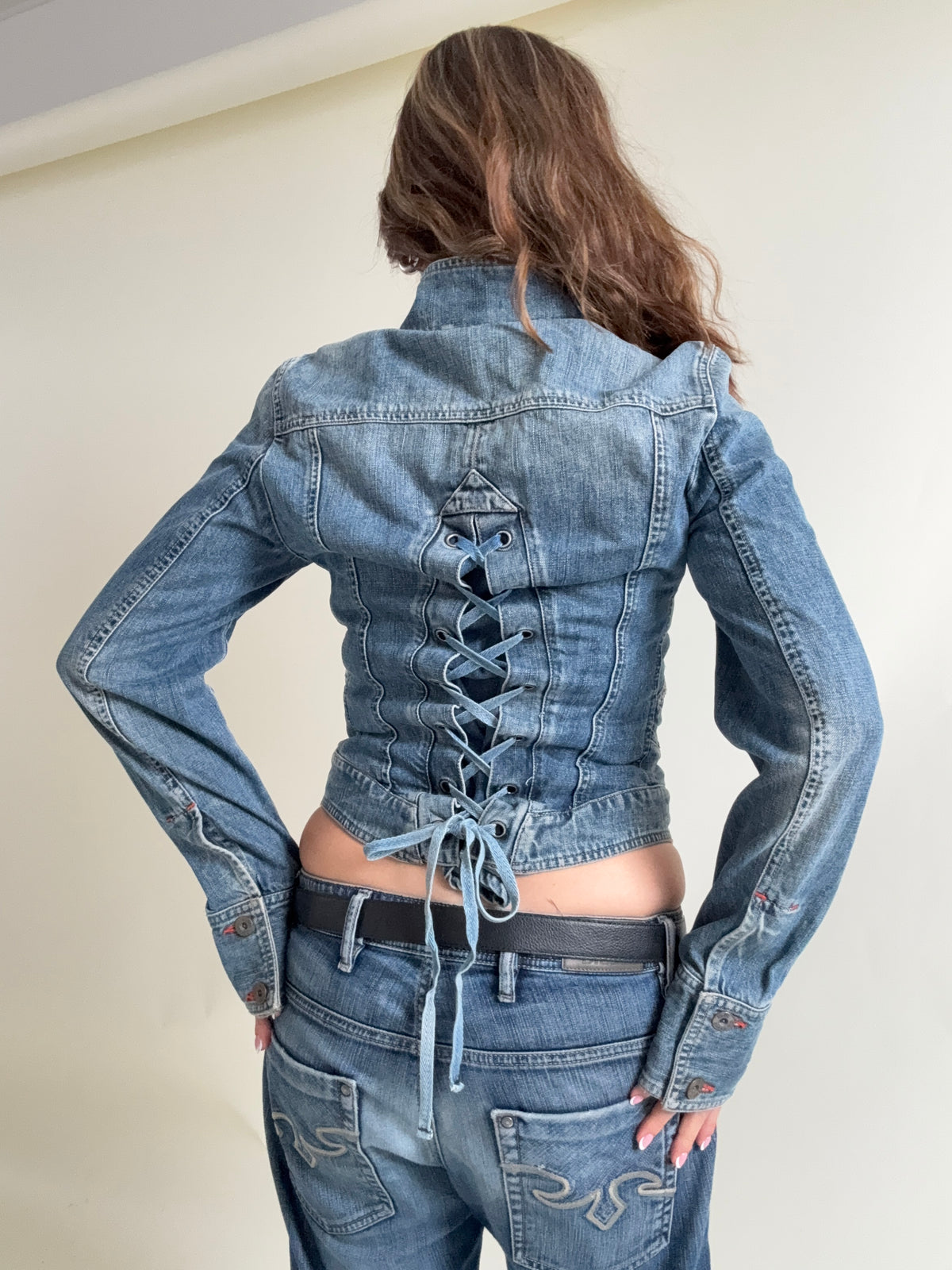Diesel Denim Corset Jacket (L)