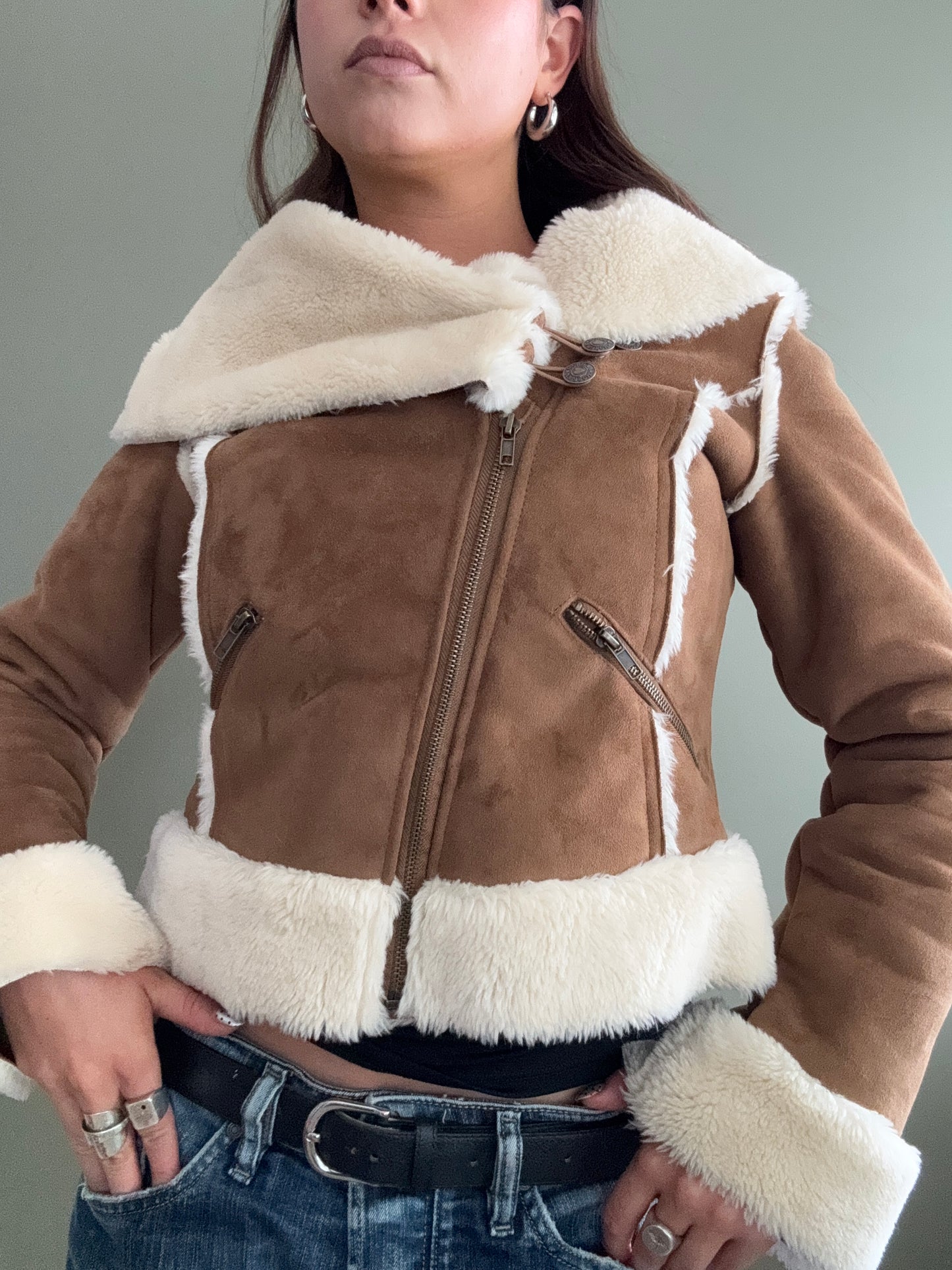 Morgan De Toi Faux Fur Jacket (S)