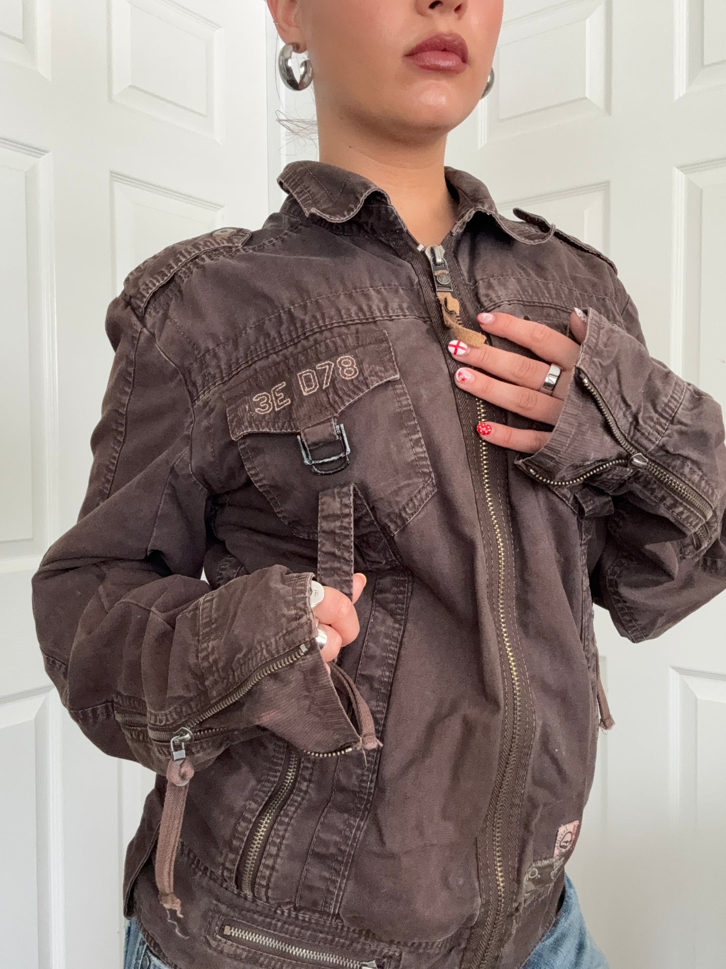 Vintage Diesel Cargo Jacket (L)