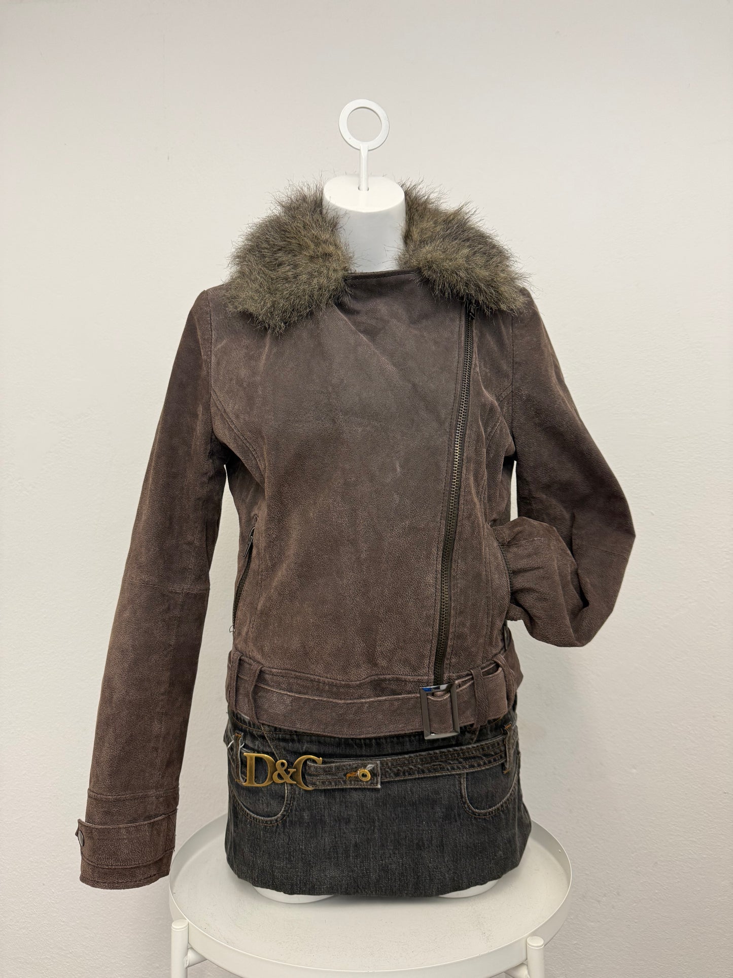 Jane Norman Suede Jacket (UK14)