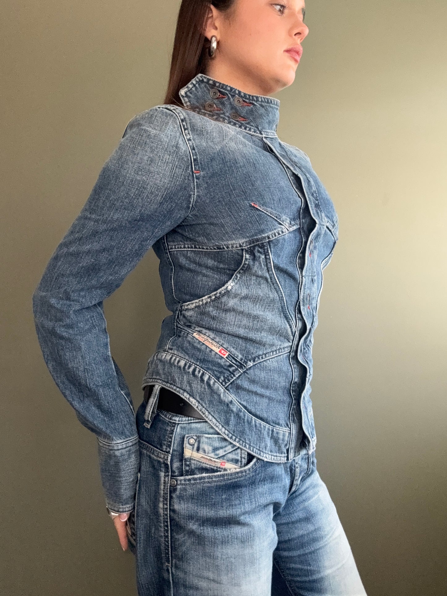 Diesel Denim Corset Jacket (M)