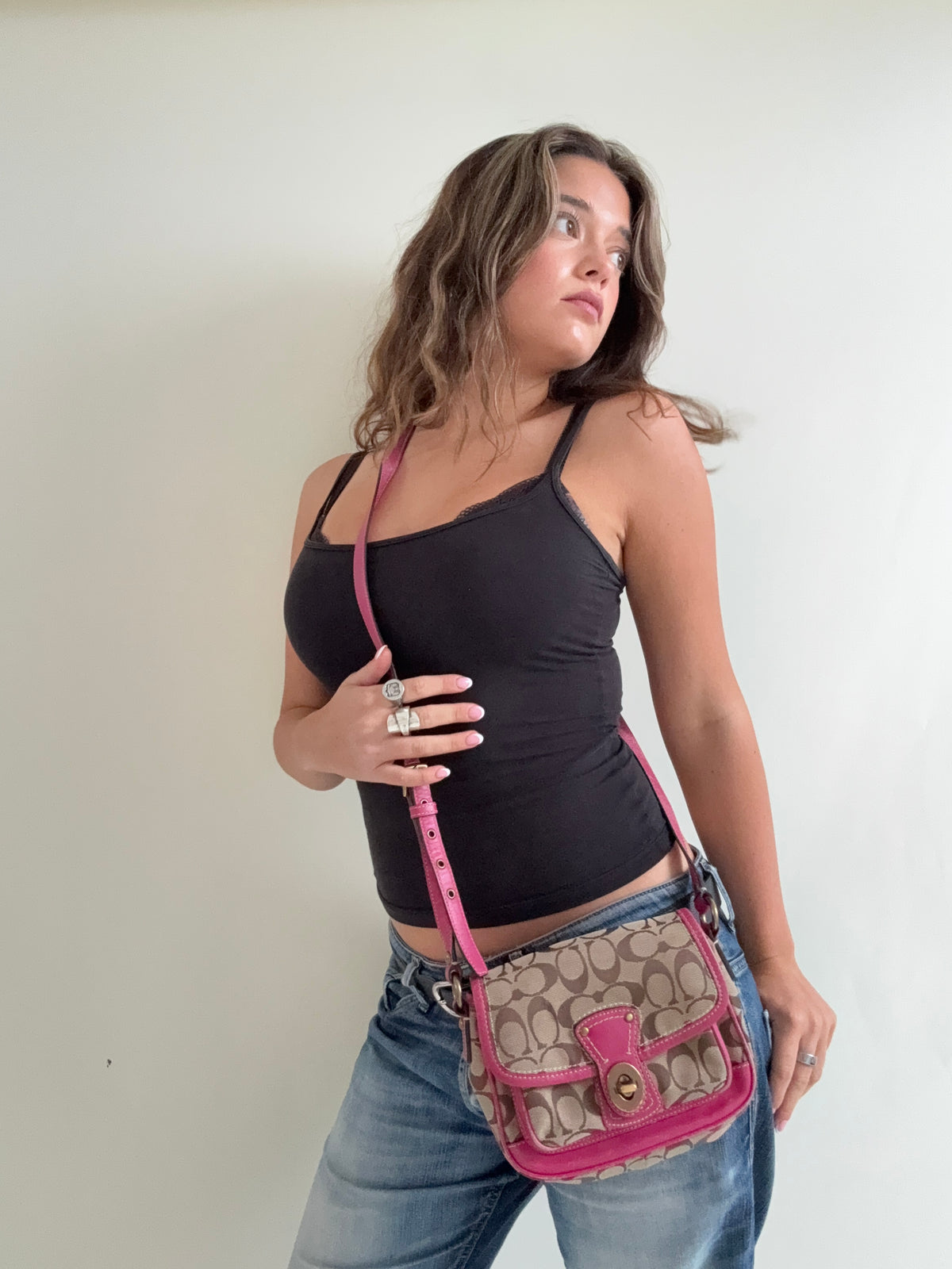 Vintage Coach Crossbody Bag