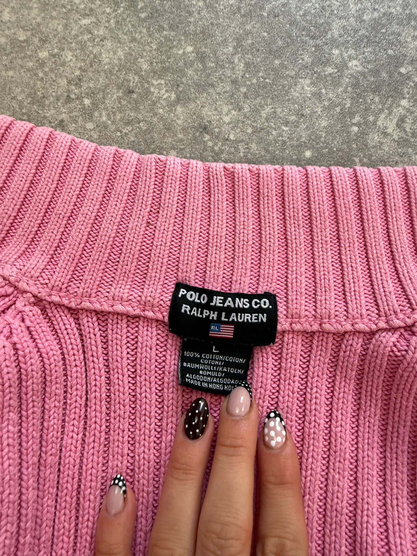 Ralph Lauren Zip Jumper (L)
