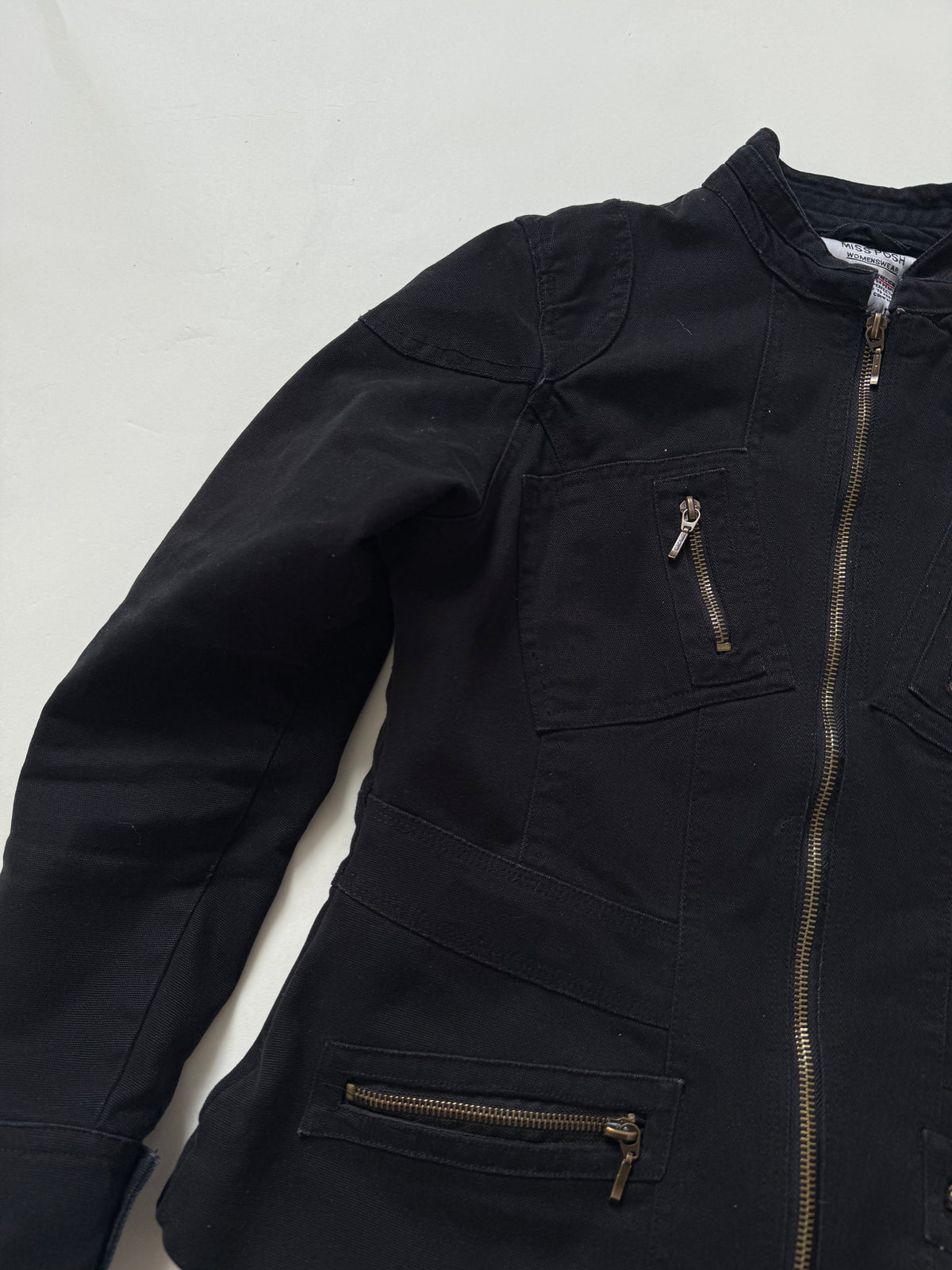 Y2K Cargo Utility Jacket (UK12)