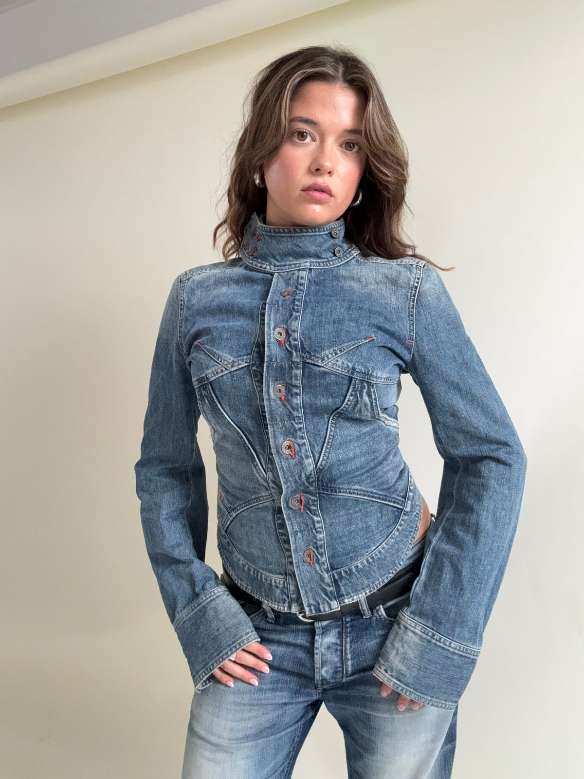 Diesel Denim Corset Jacket (L)