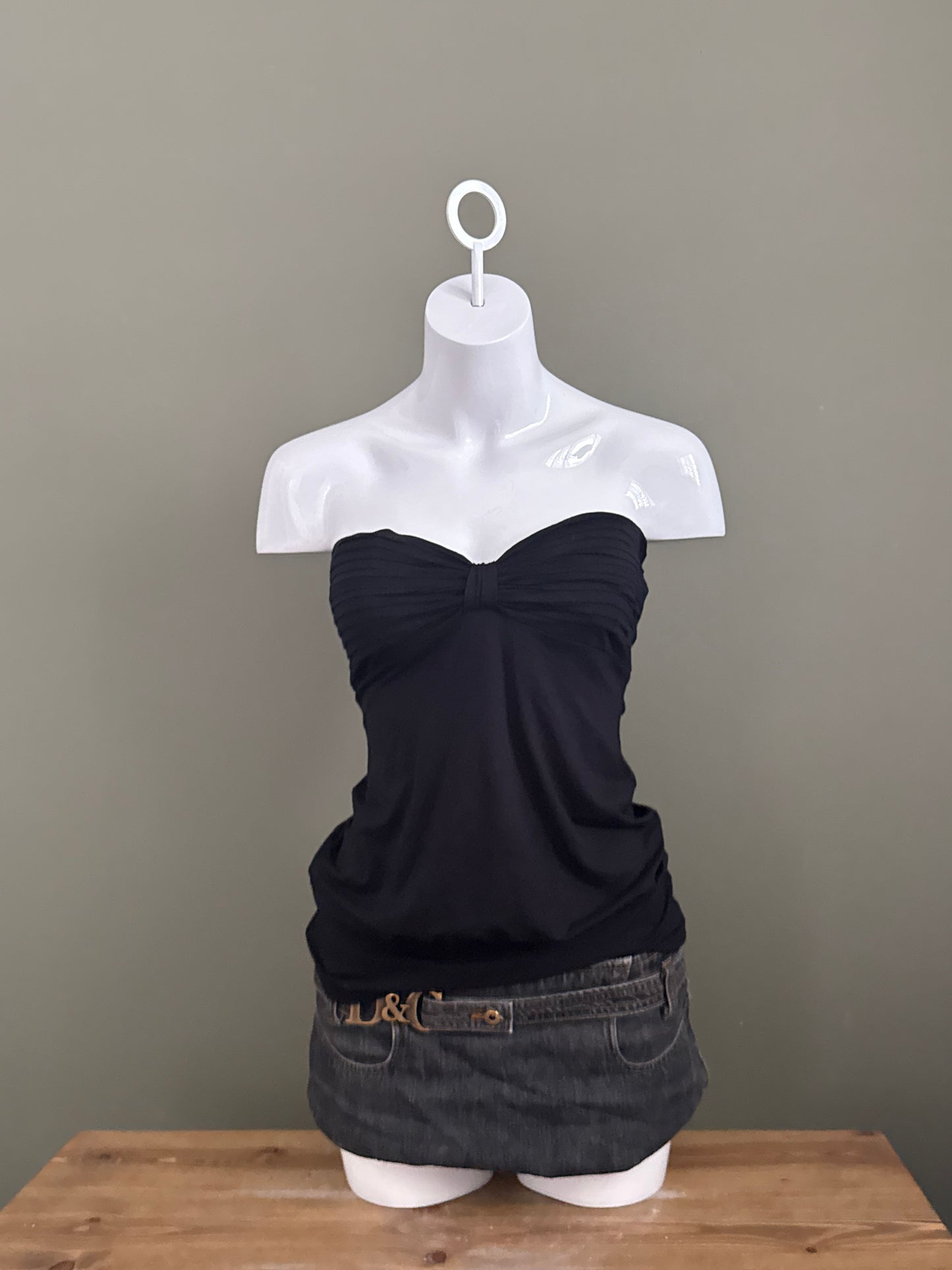 Jane Norman Black Bandeau (UK10)