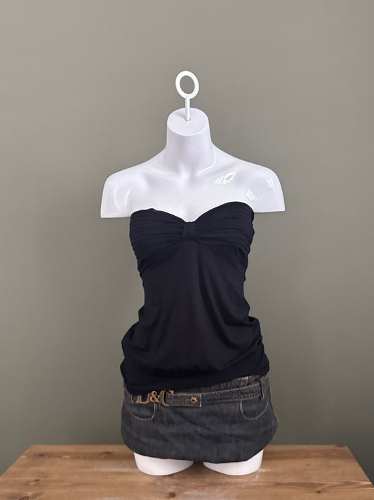 Jane Norman Black Bandeau (UK10)