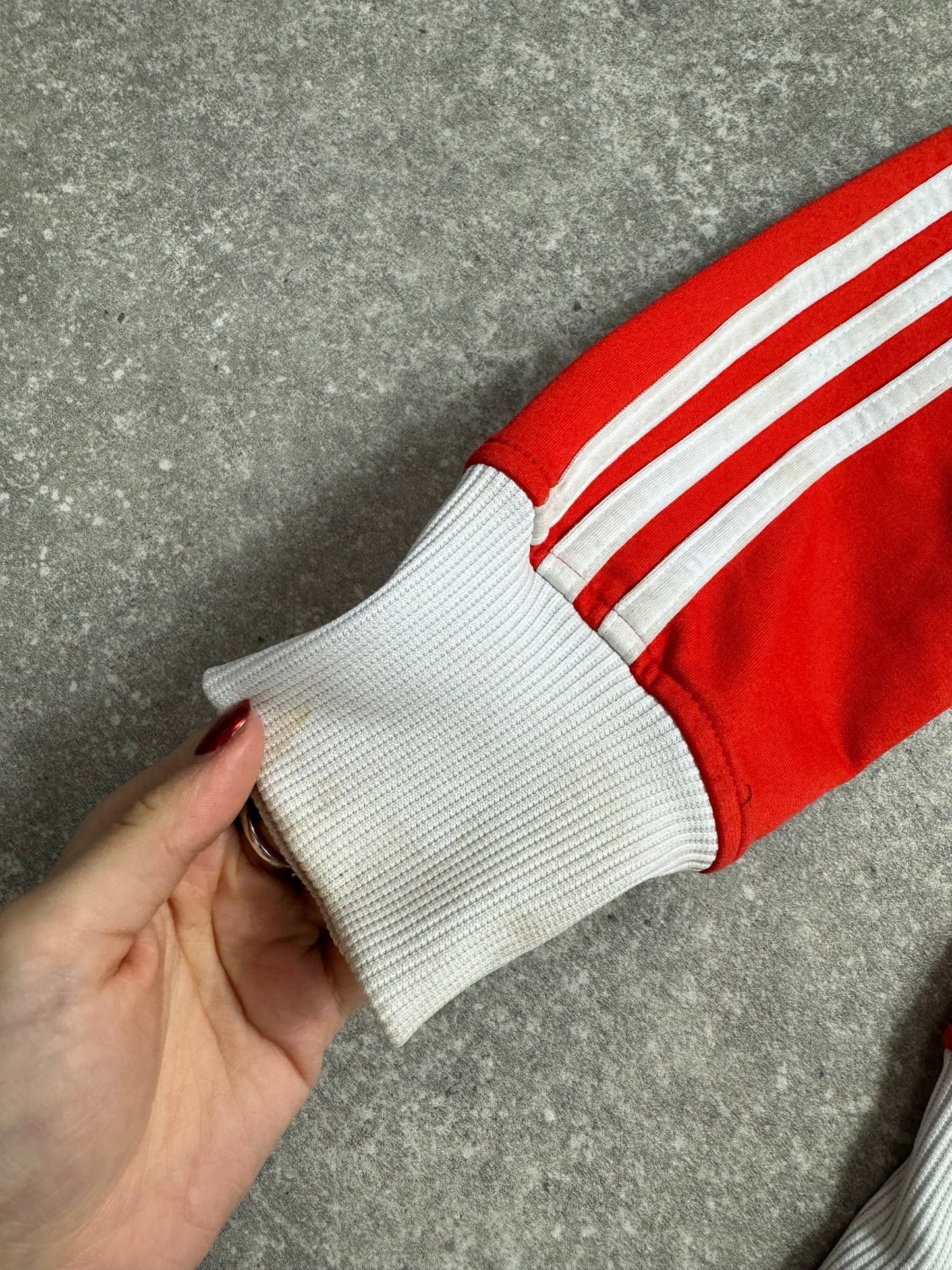 Adidas Red Tracksuit Top (UK10)