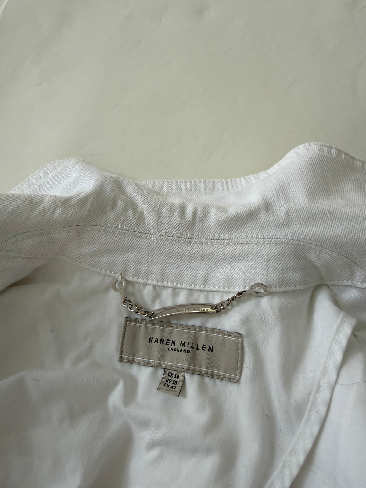 Karen Millen Fitted Biker Jacket (UK14)