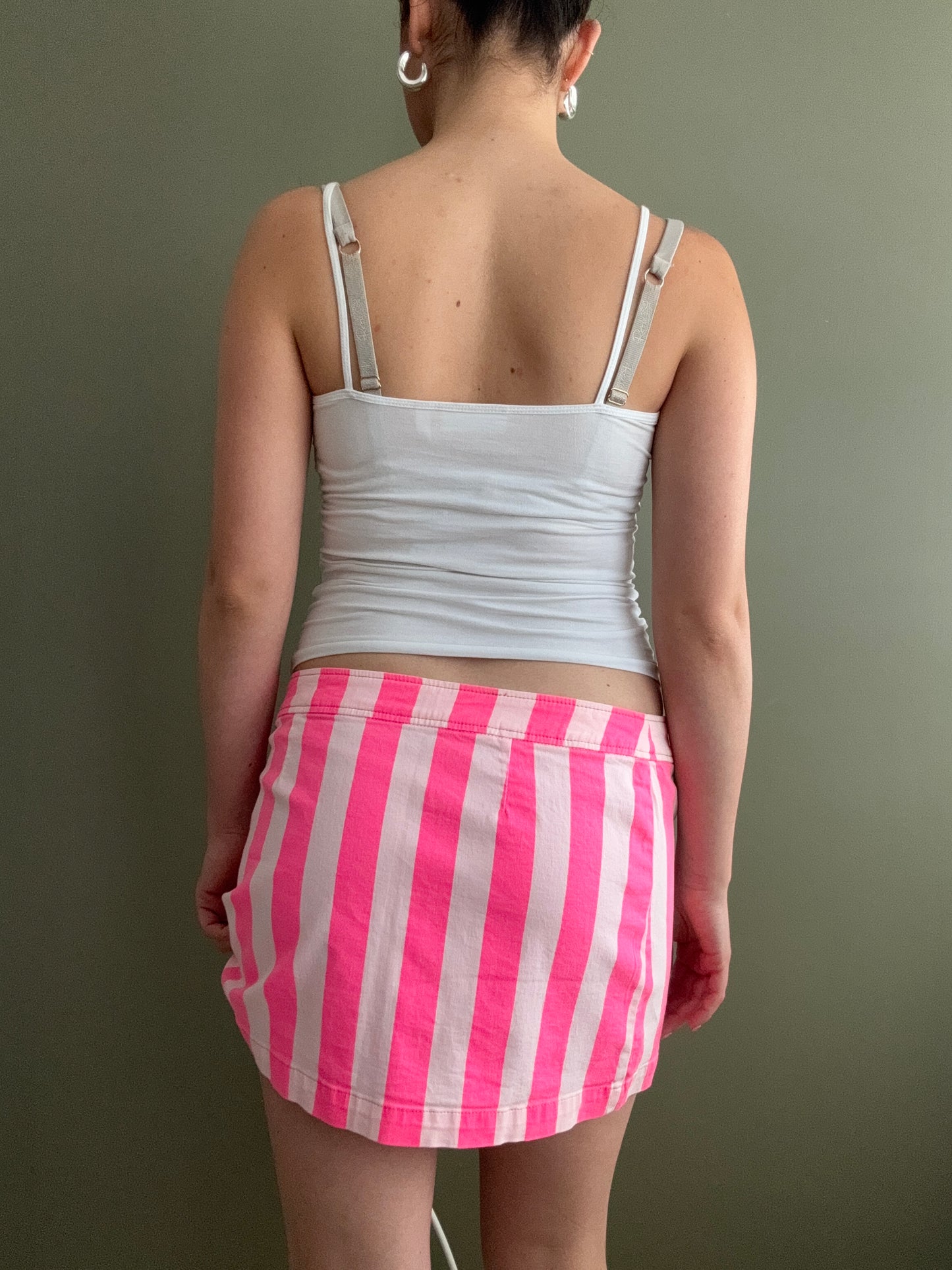 Miss Sixty Pink Mini Skirt (L)