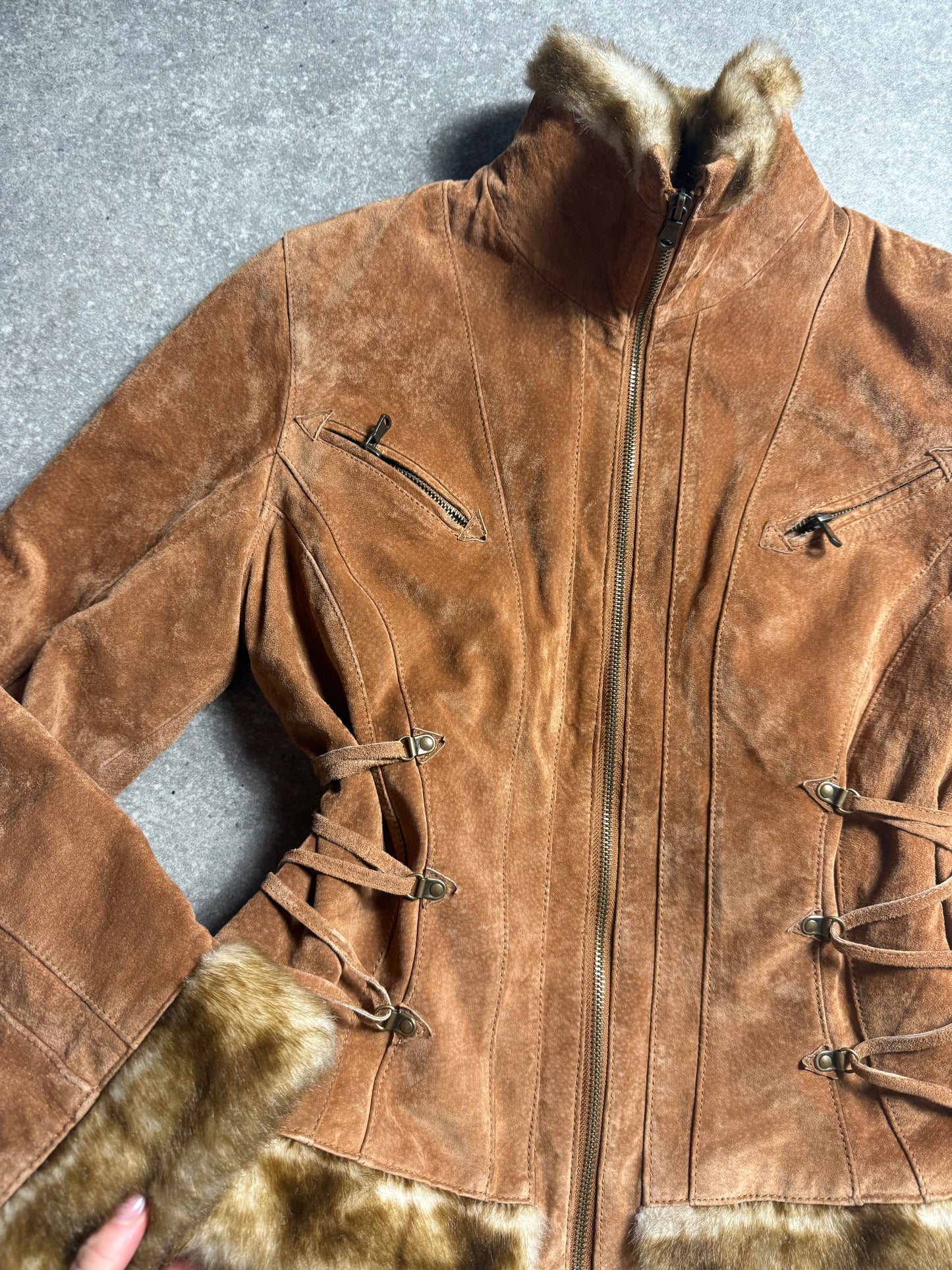 Suede Corset Jacket (S)