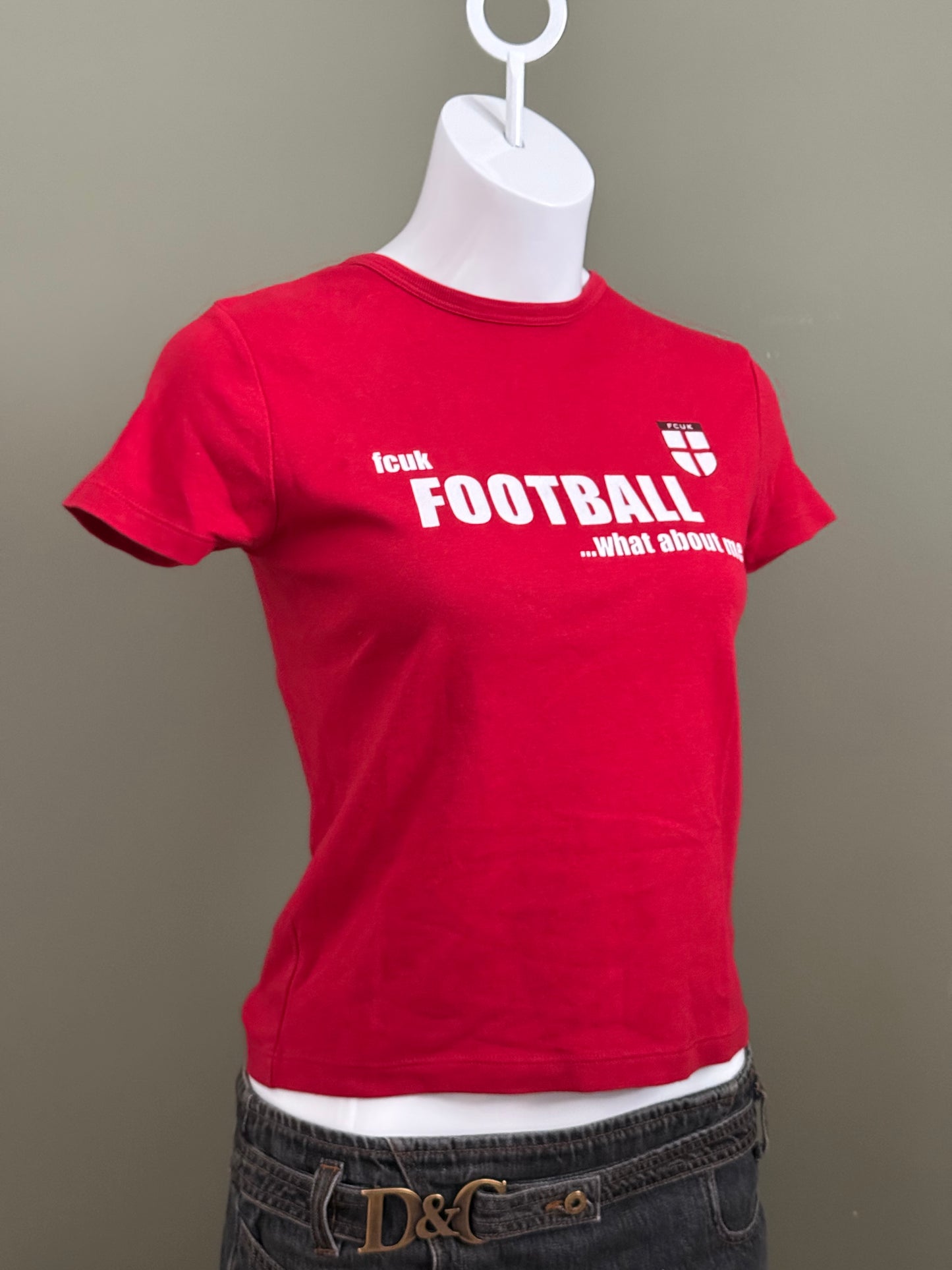 French Connection England Baby Tee (M)