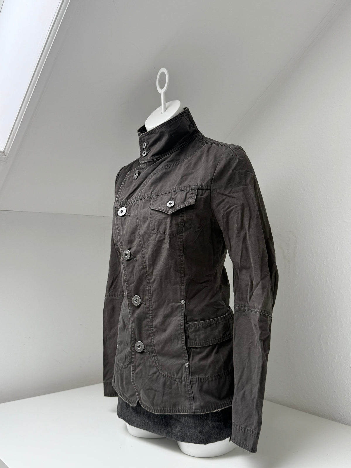 Asymmetrical Diesel Utility Jacket (M)