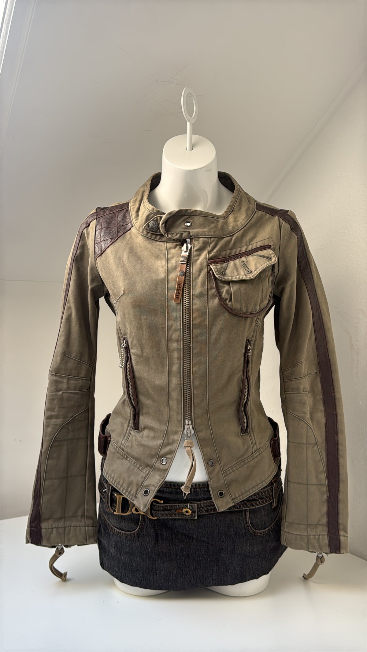 Vintage Diesel Fitted Utility Jacket (S)