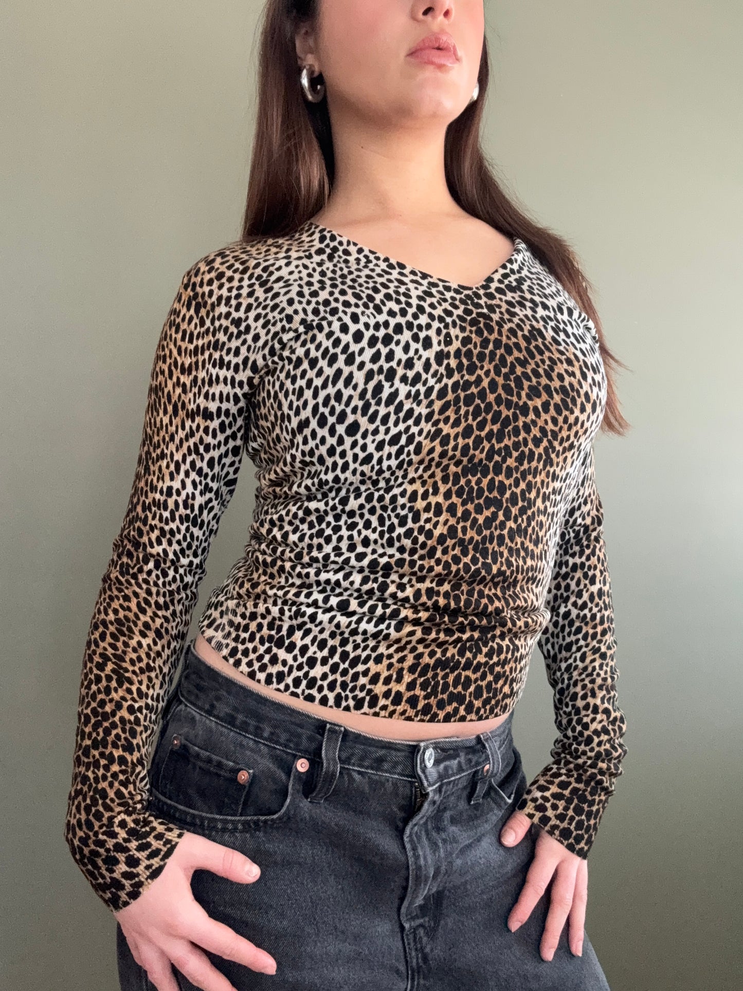 Dolce and Gabbana Leopard Jumper (S)